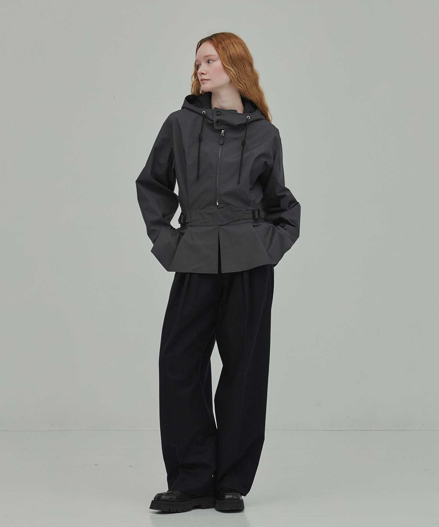 RERACS PEPLUM GURKHA SHELL PARKA THE RERACS