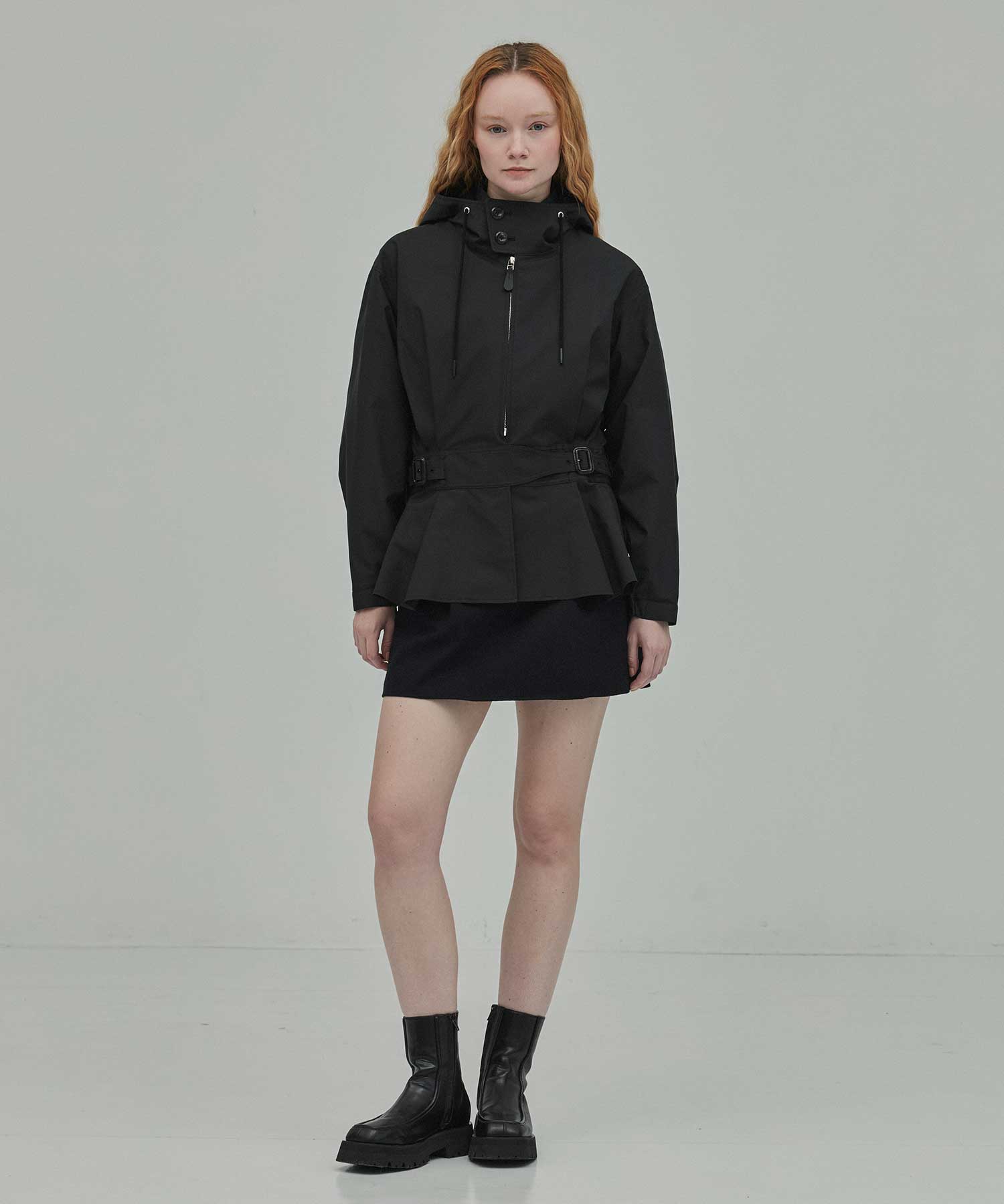 RERACS PEPLUM GURKHA SHELL PARKA THE RERACS