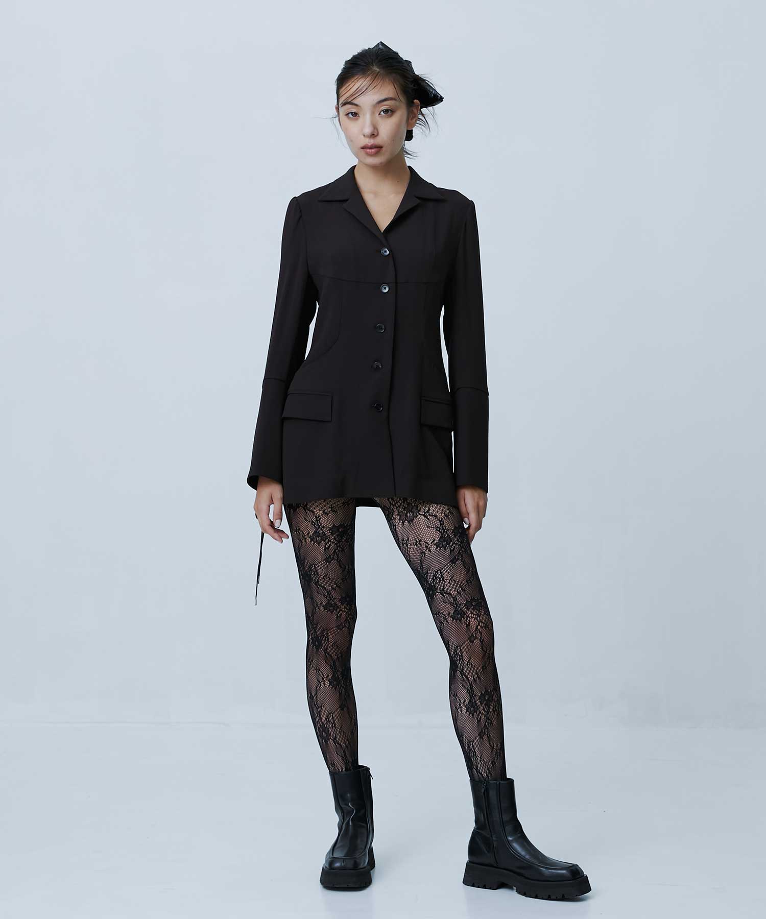 Crepe shirt jacket FETICO