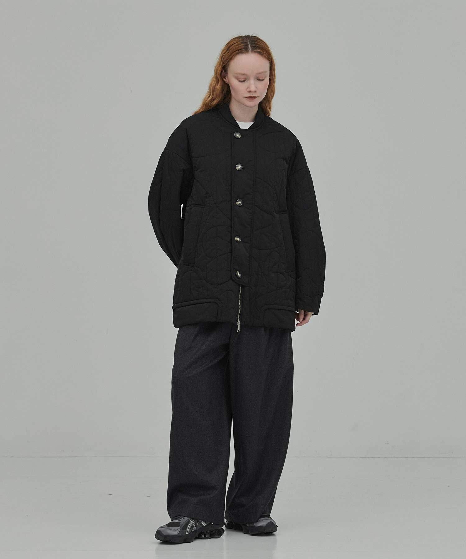 CHAIR QUILTING BIG-JAKET ENFOLD