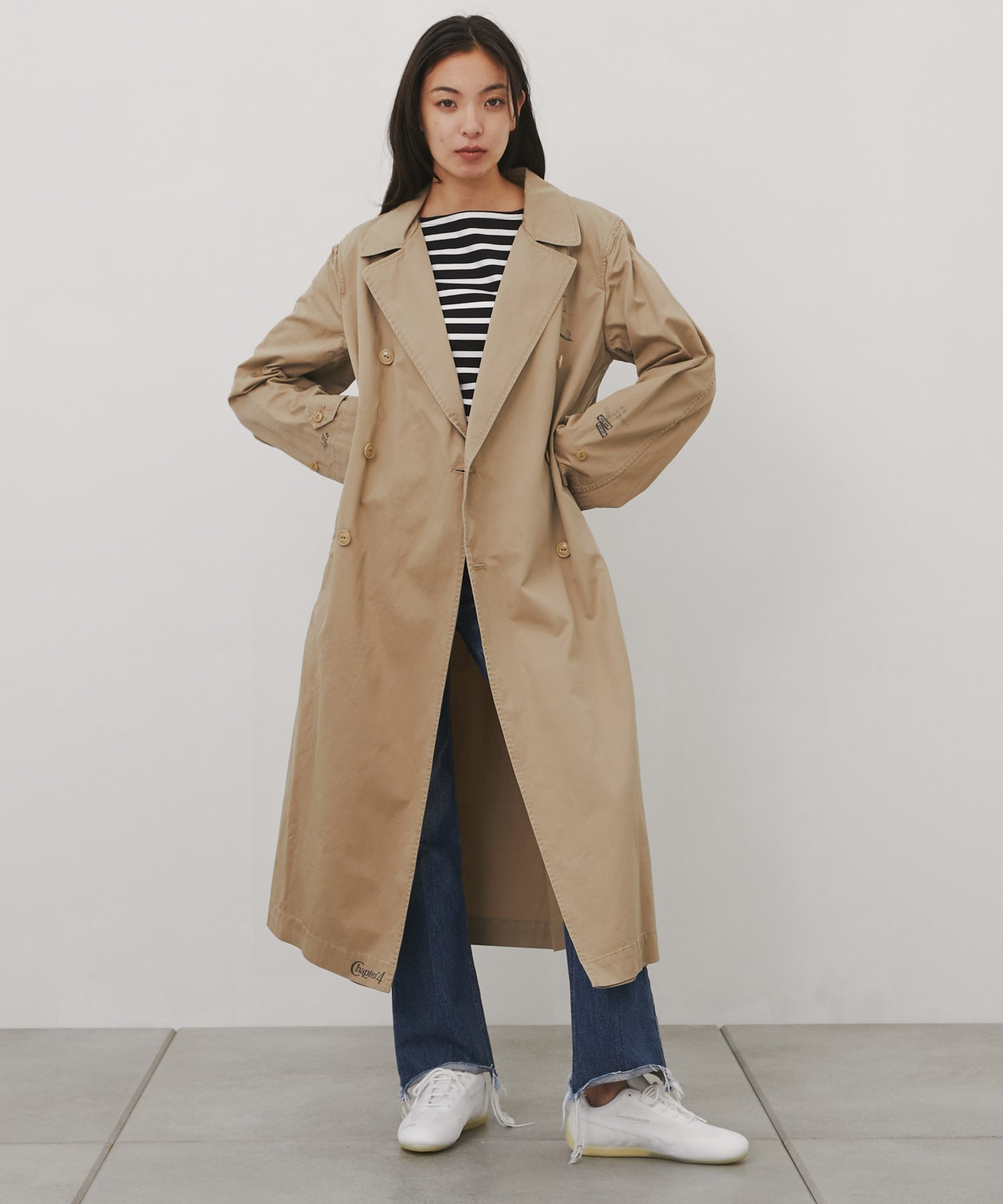 TRENCH COAT C/L MADISONBLUE