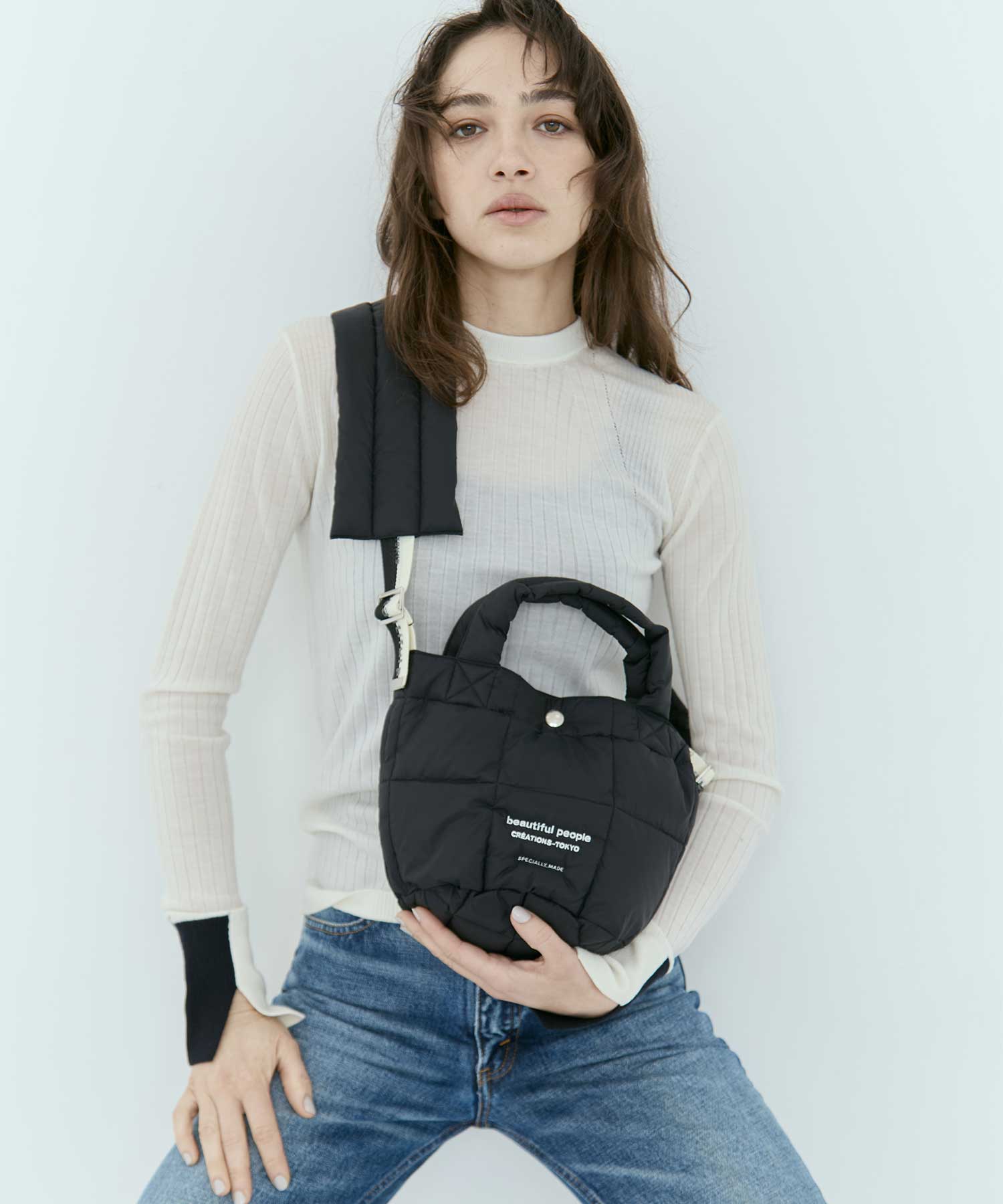 別注 mini tote shoulder bag beautiful people