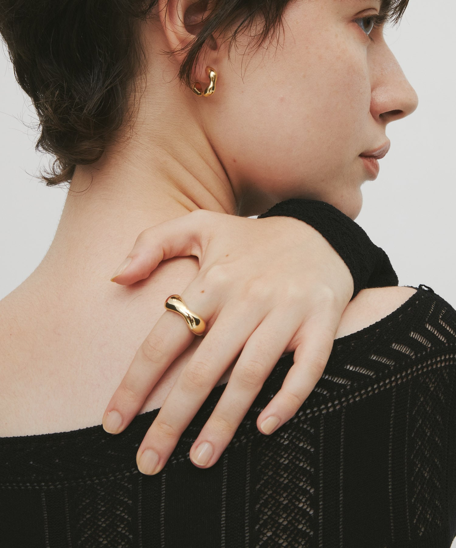 FETICO×BLANC IRIS ring FETICO