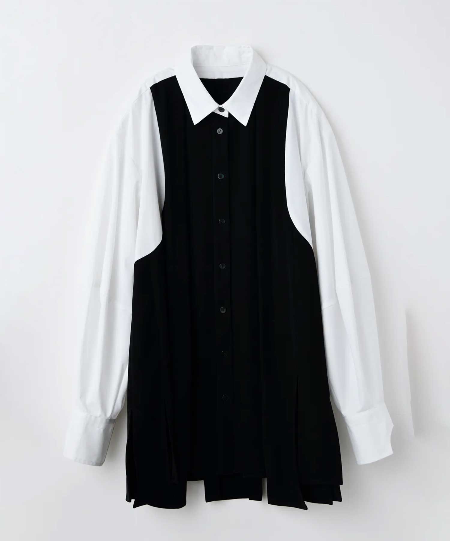 PANEL-HEM PULLOVER ENFOLD