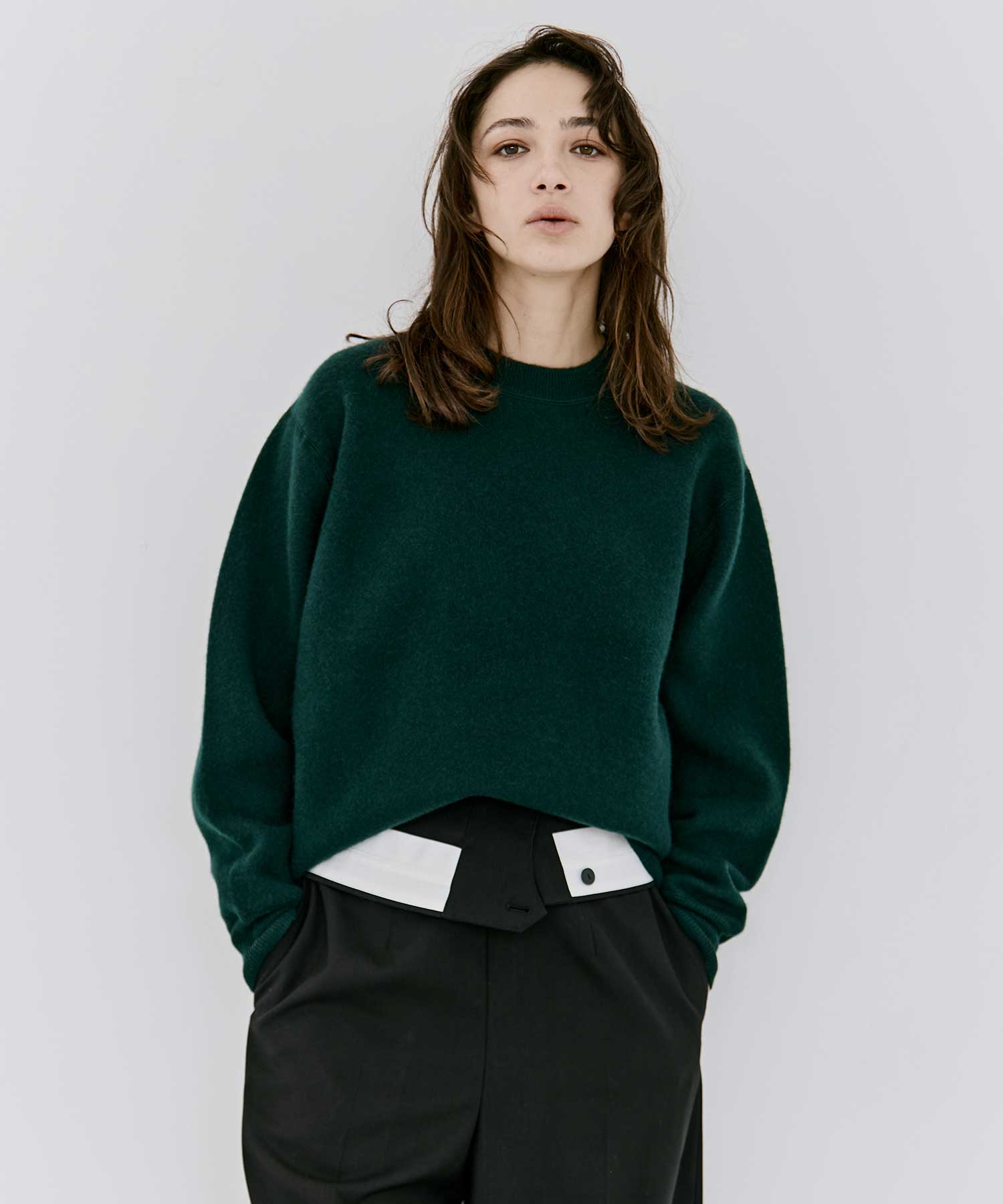 CASHMERE REVERSIBLE PULLOVER THE TOKYO