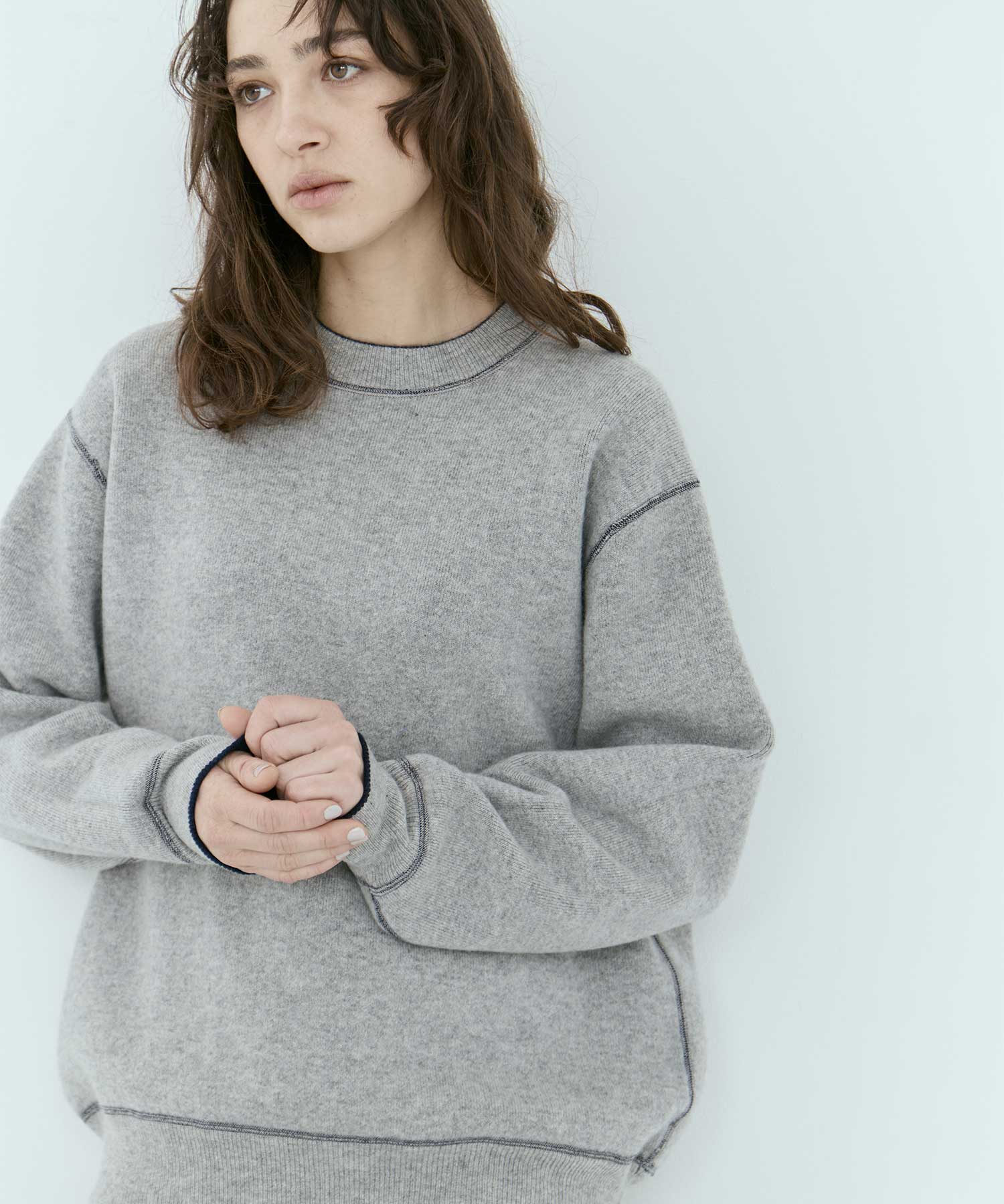 CASHMERE REVERSIBLE PULLOVER THE TOKYO