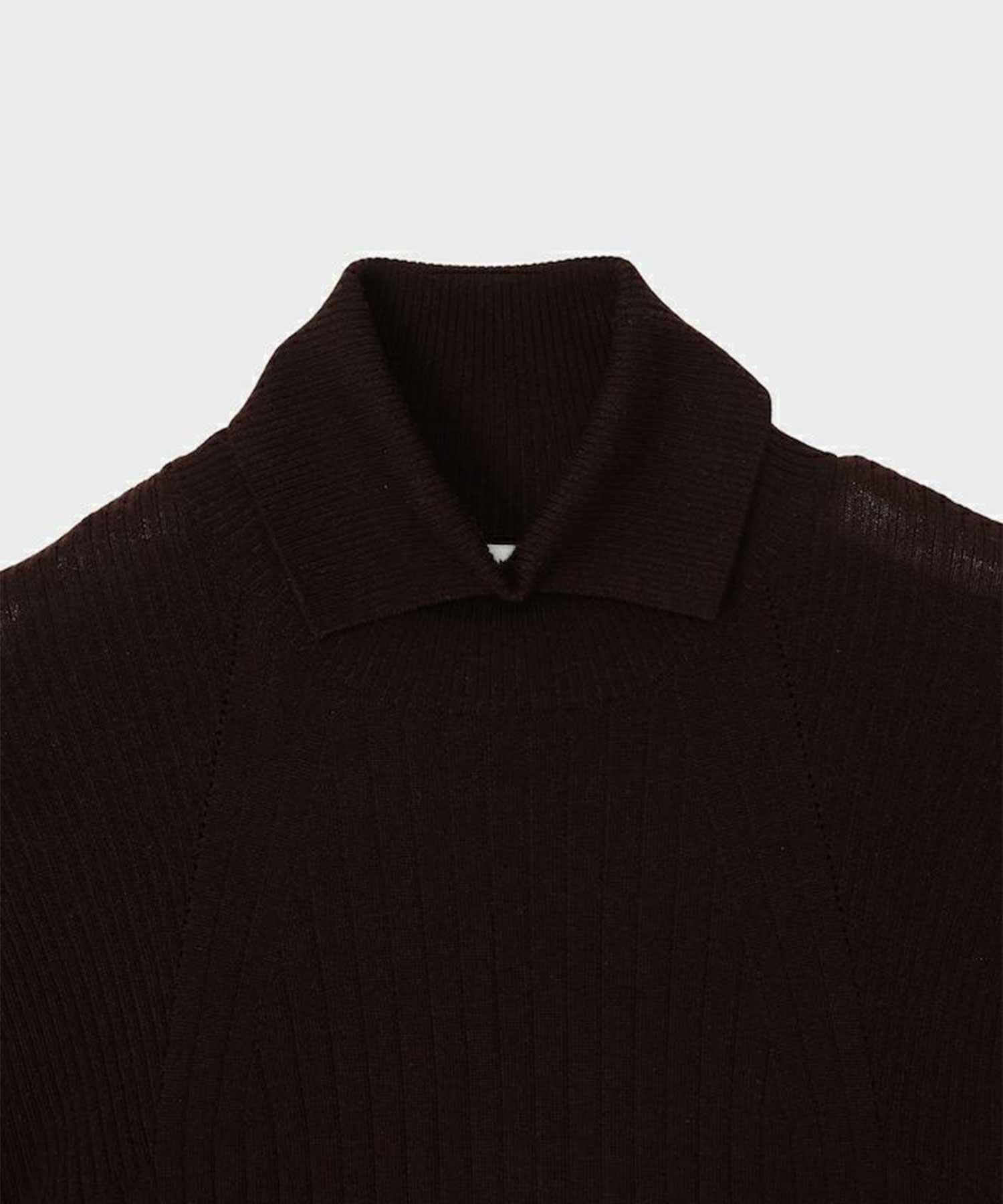 TURTLE NECK TIGHT KNIT CINOH