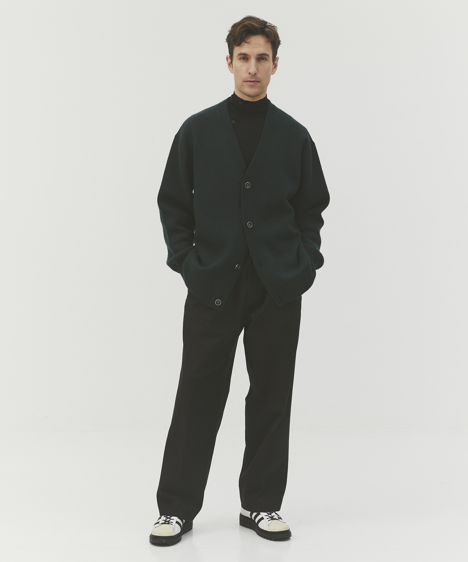 CASHMERE REVERSIBLE CARDIGAN THE TOKYO