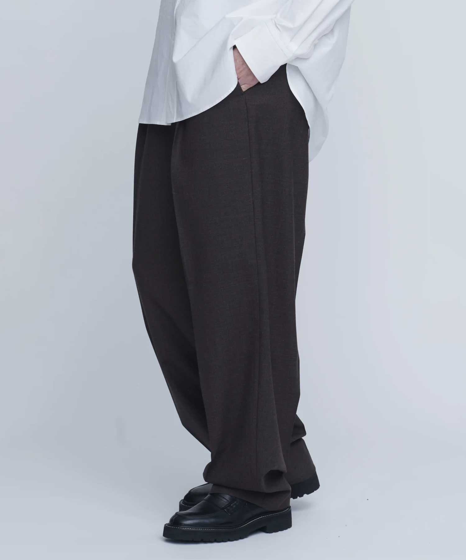 Wool Relax Pants INSCRIRE