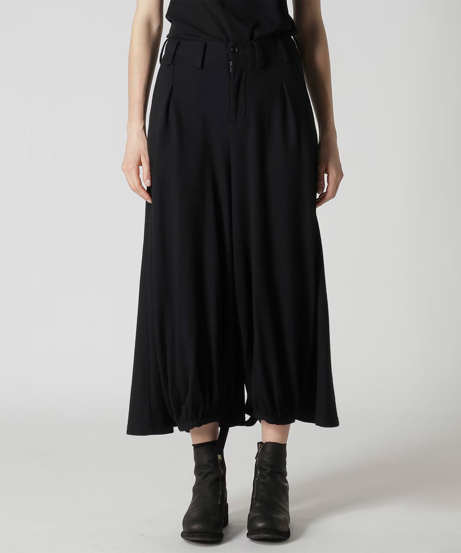 SOFT WOLLEN 1/14 F GATHERED PANTS Yohji Yamamoto