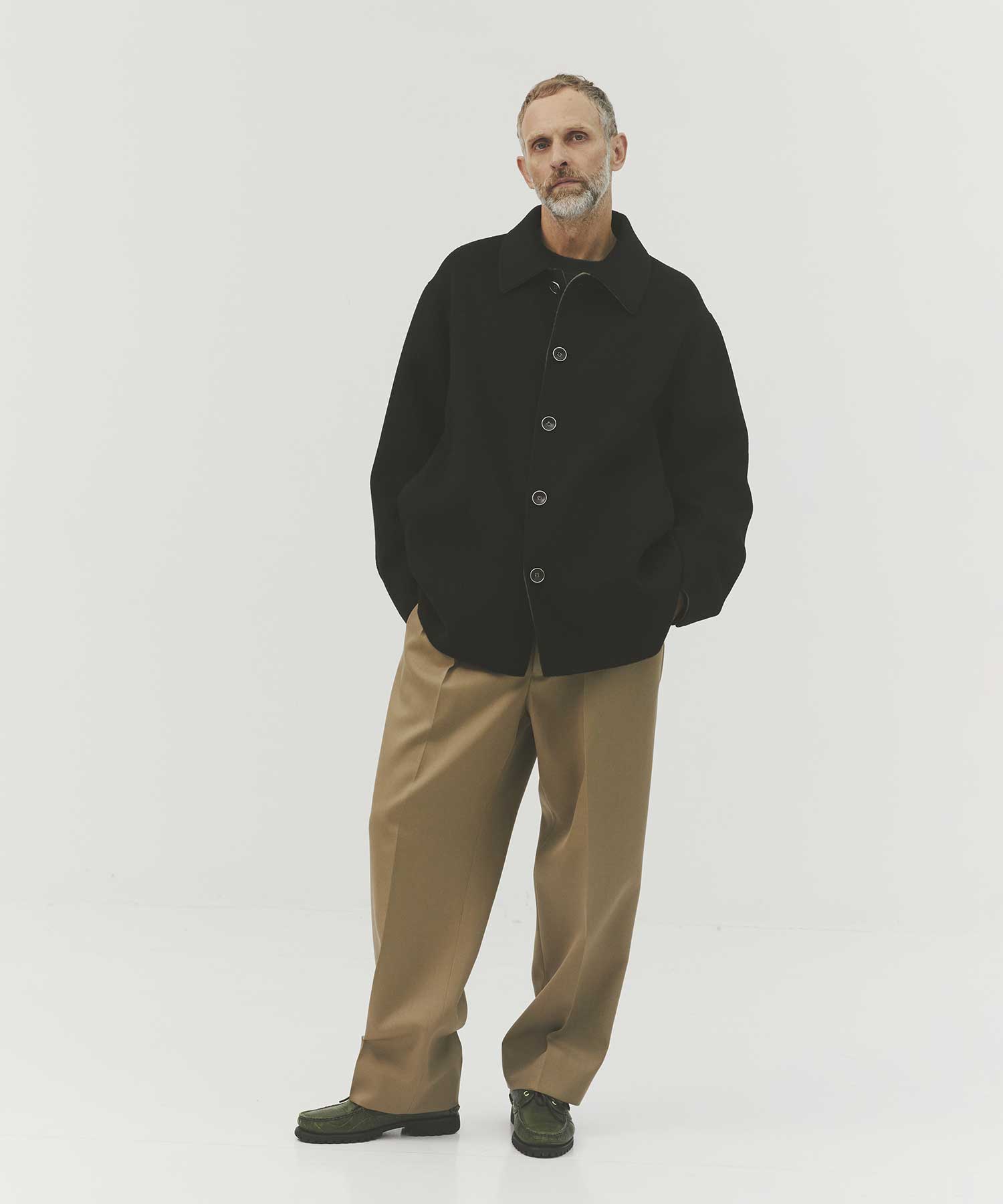 CASHMERE REVERSIBLE SHORT COAT THE TOKYO