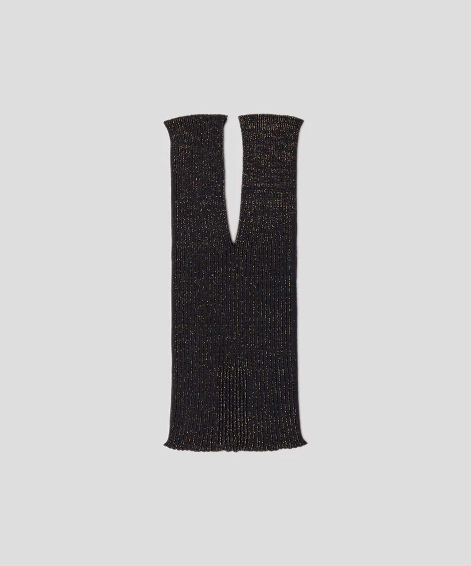 NOTCHED RIB METAL BAG CFCL