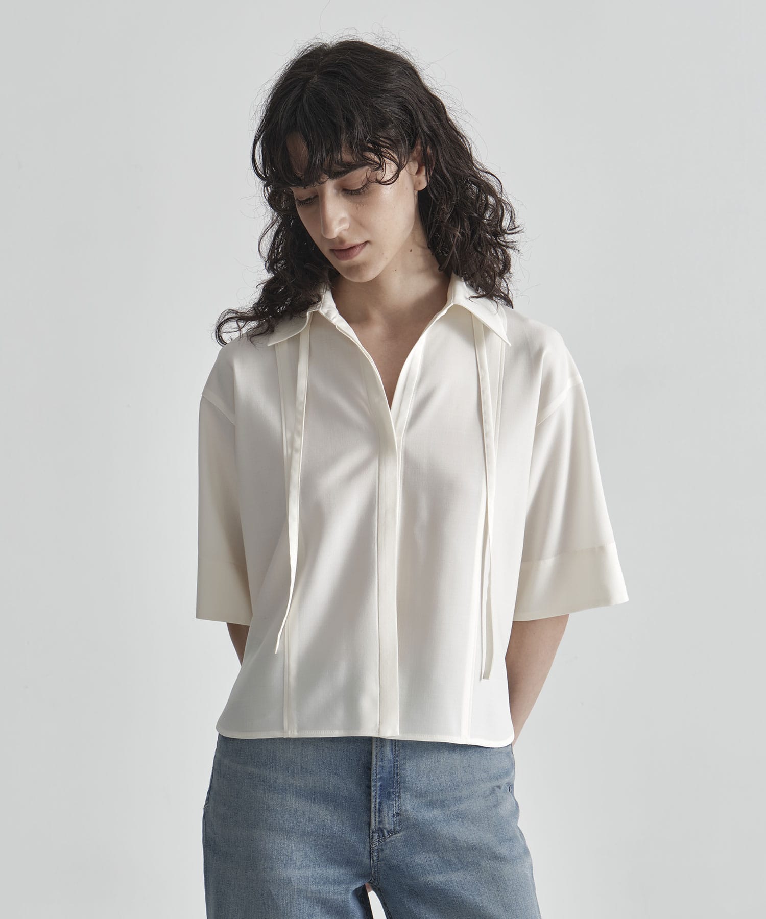 Back Pleat Skipper Shirt THE TOKYO