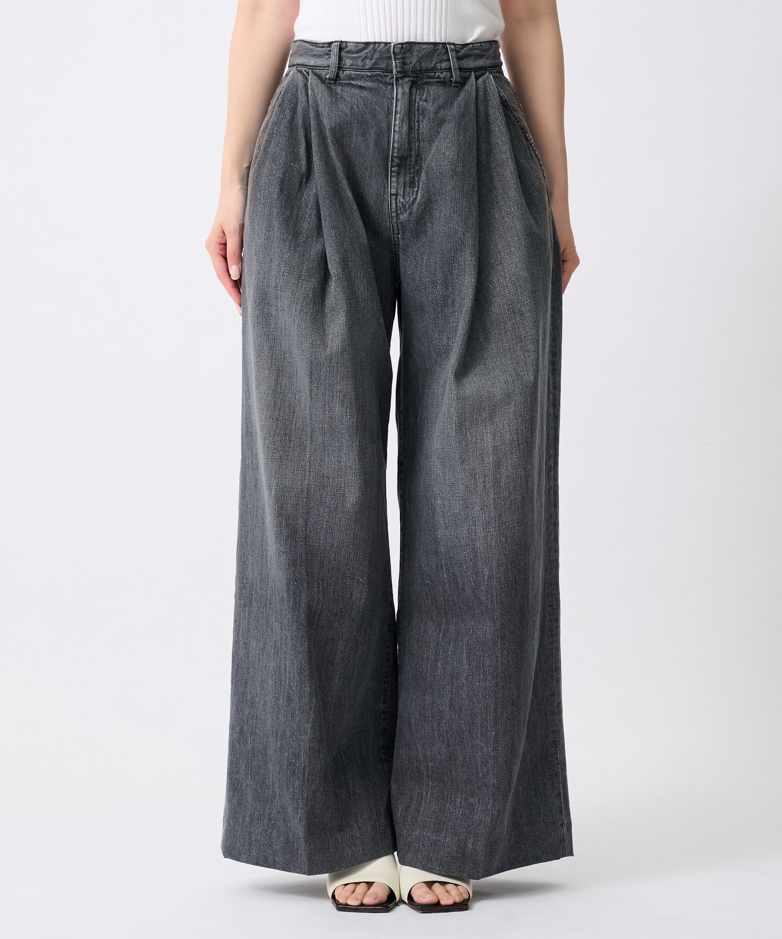 別注 HAKAMA JEAN TROUSERS TANAKA