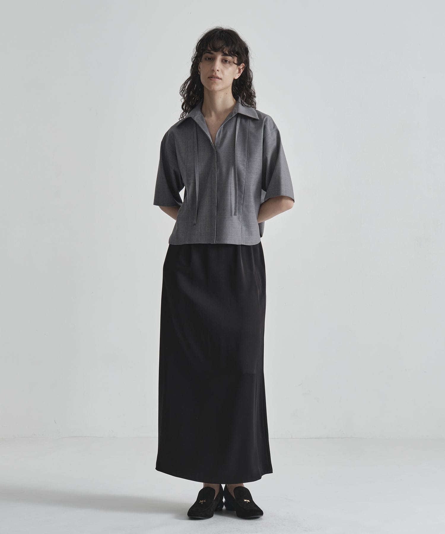 Satin Tight Skirt THE TOKYO