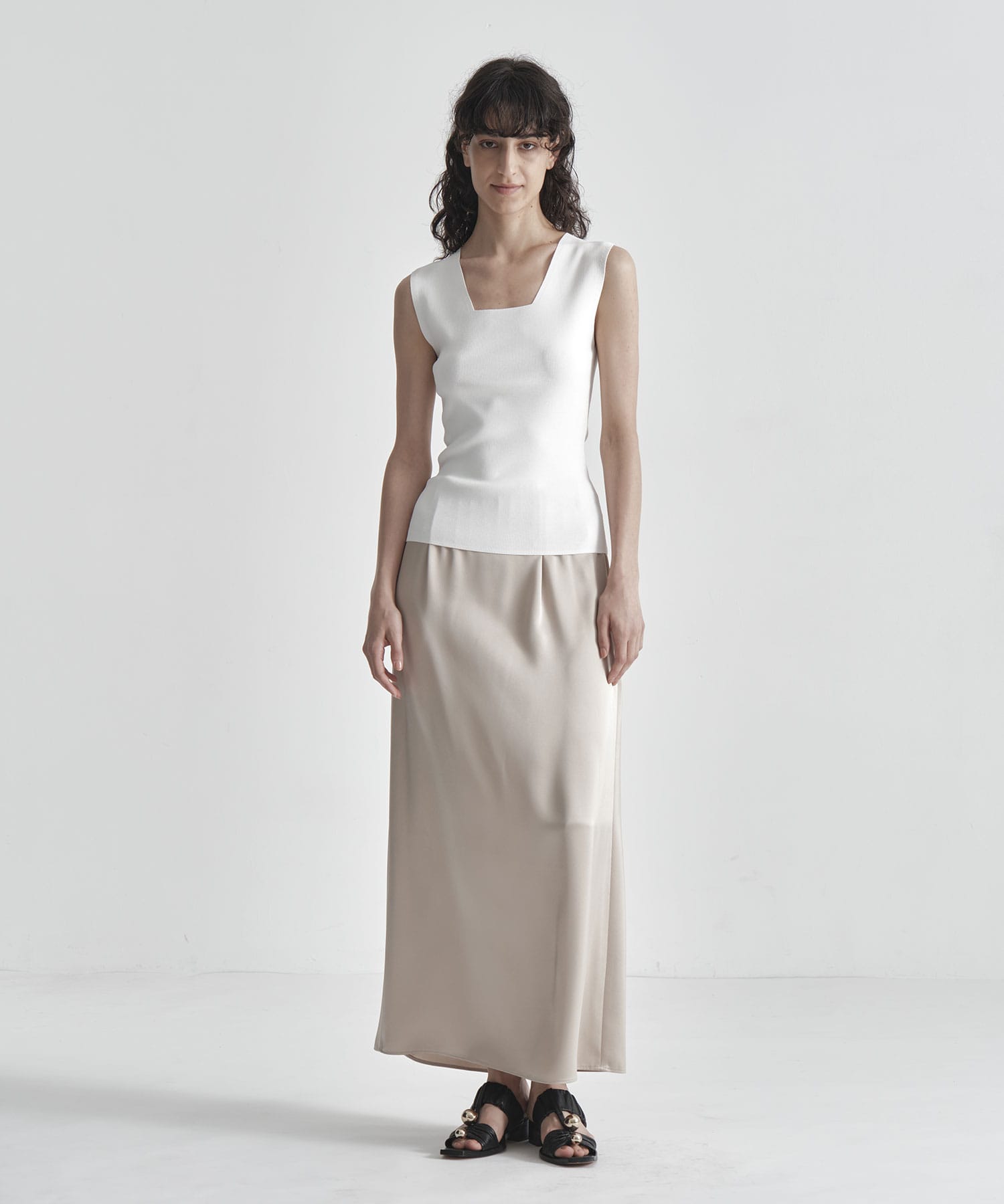 Satin Tight Skirt THE TOKYO