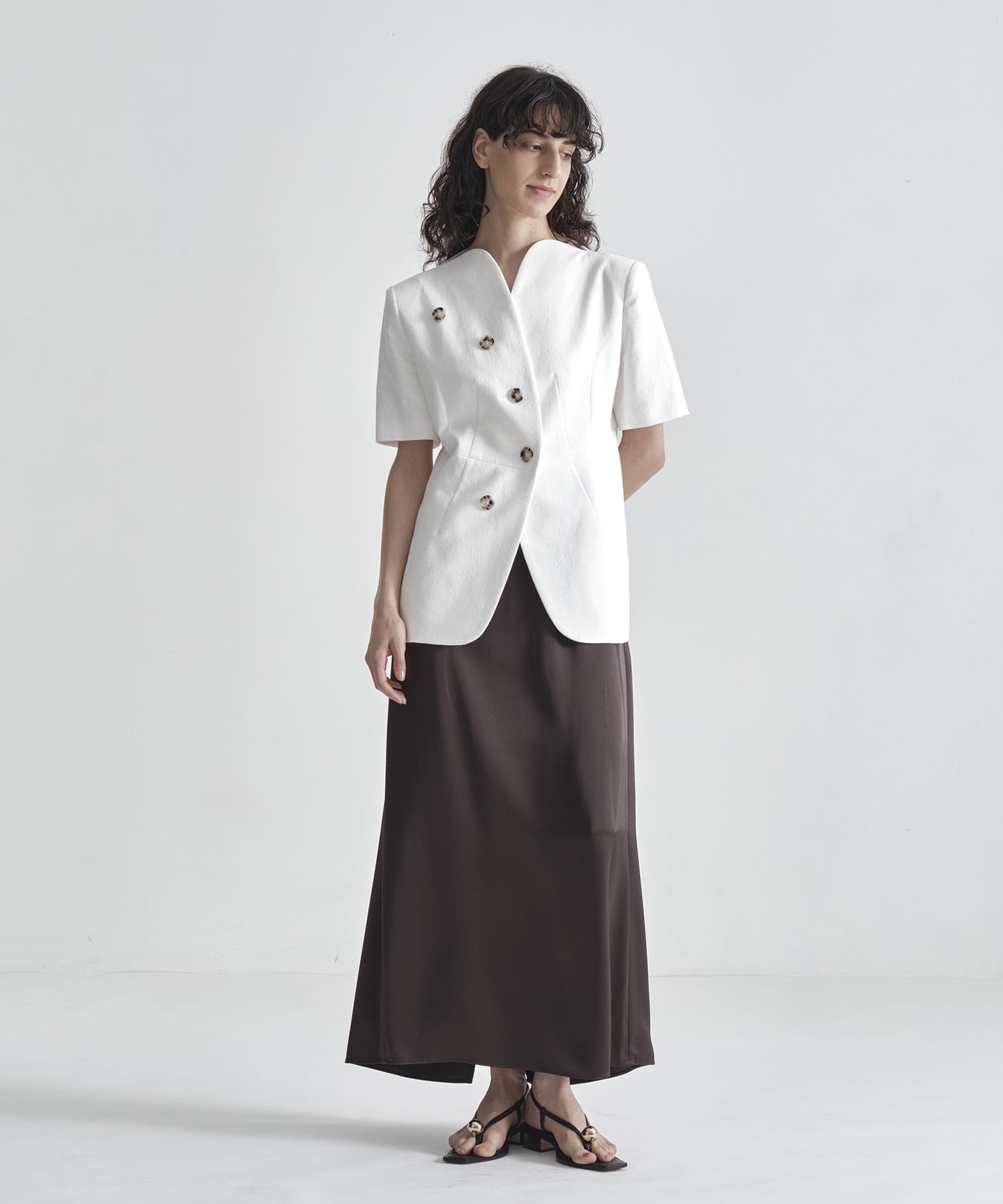 Satin Tight Skirt THE TOKYO