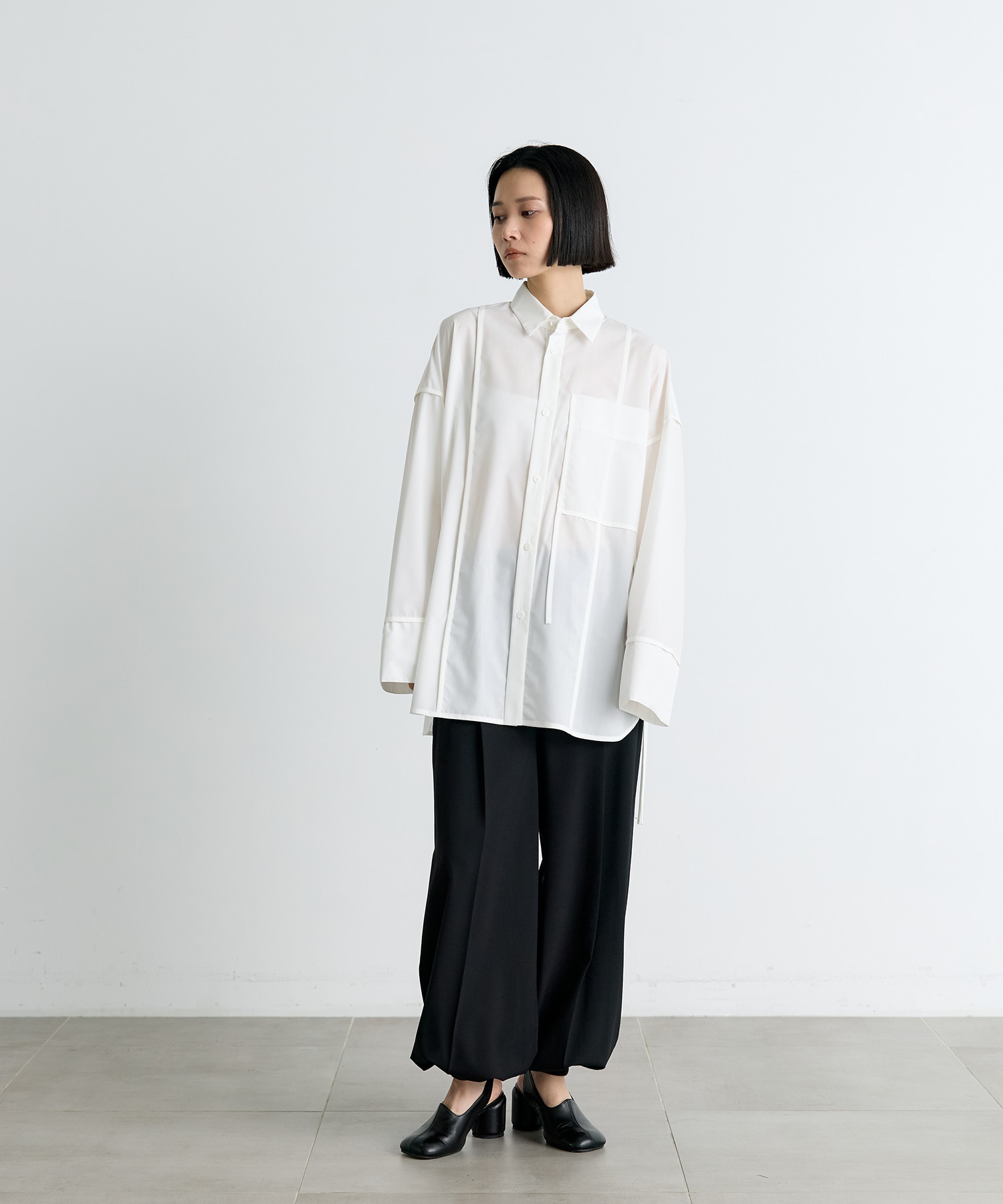 piping wide shirt nagonstans