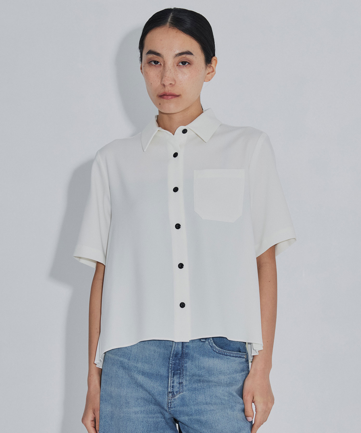 別注 Back pleats blouse EZUMi