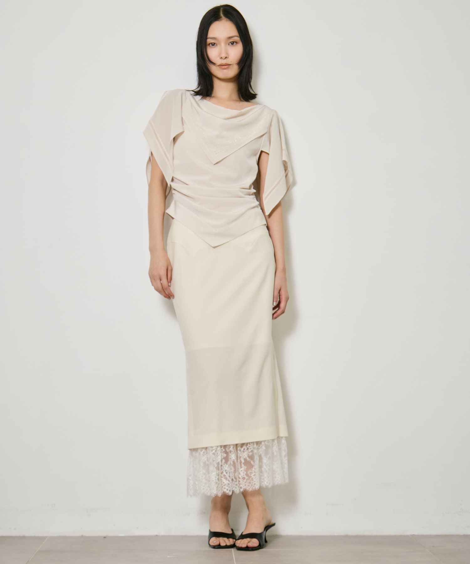 別注 SCARF BLOUSE FETICO