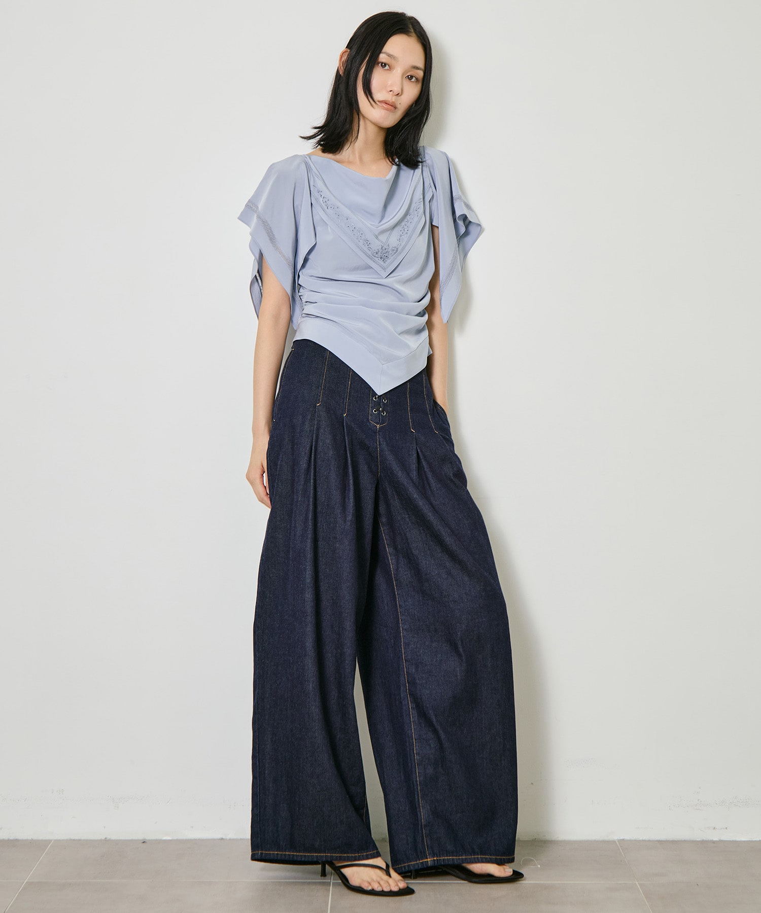 別注 SCARF BLOUSE FETICO