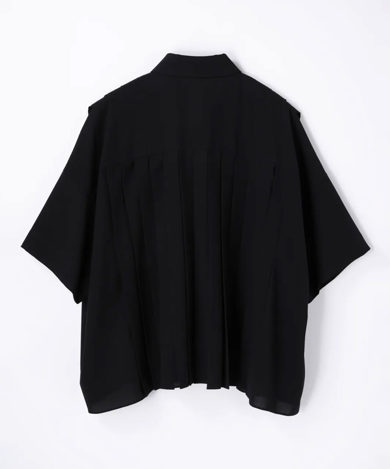 PLEATS WIDE BOX SHIRT ENFOLD