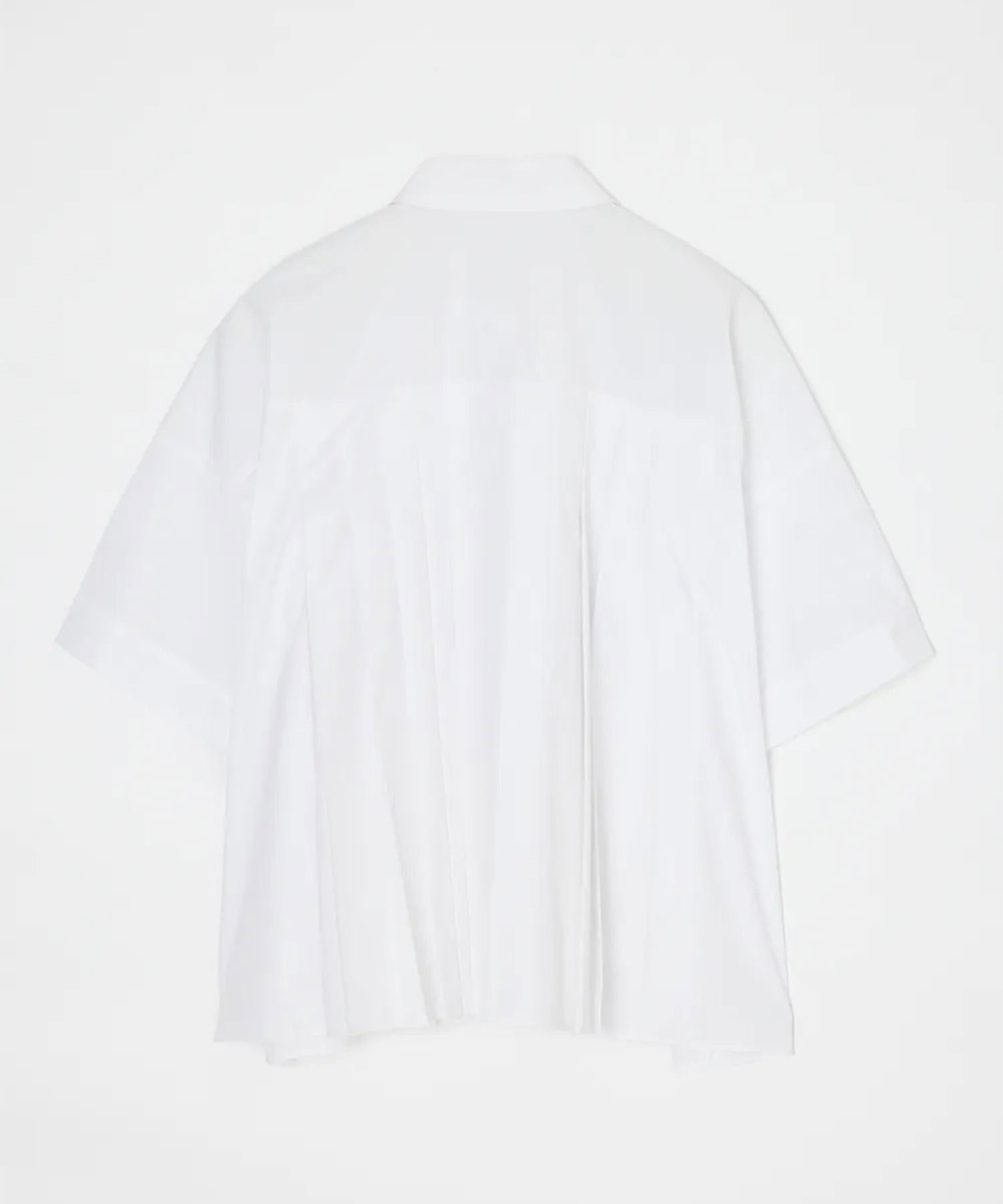 PLEATS WIDE BOX SHIRT ENFOLD