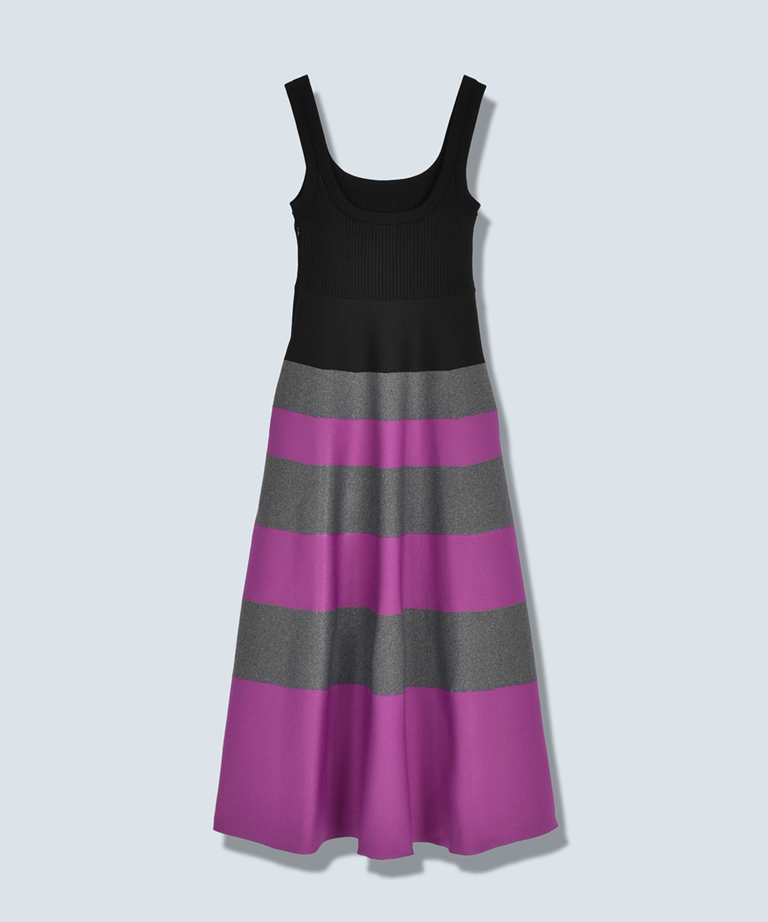 BODER KNIT SQUARE TANK OP OMMO