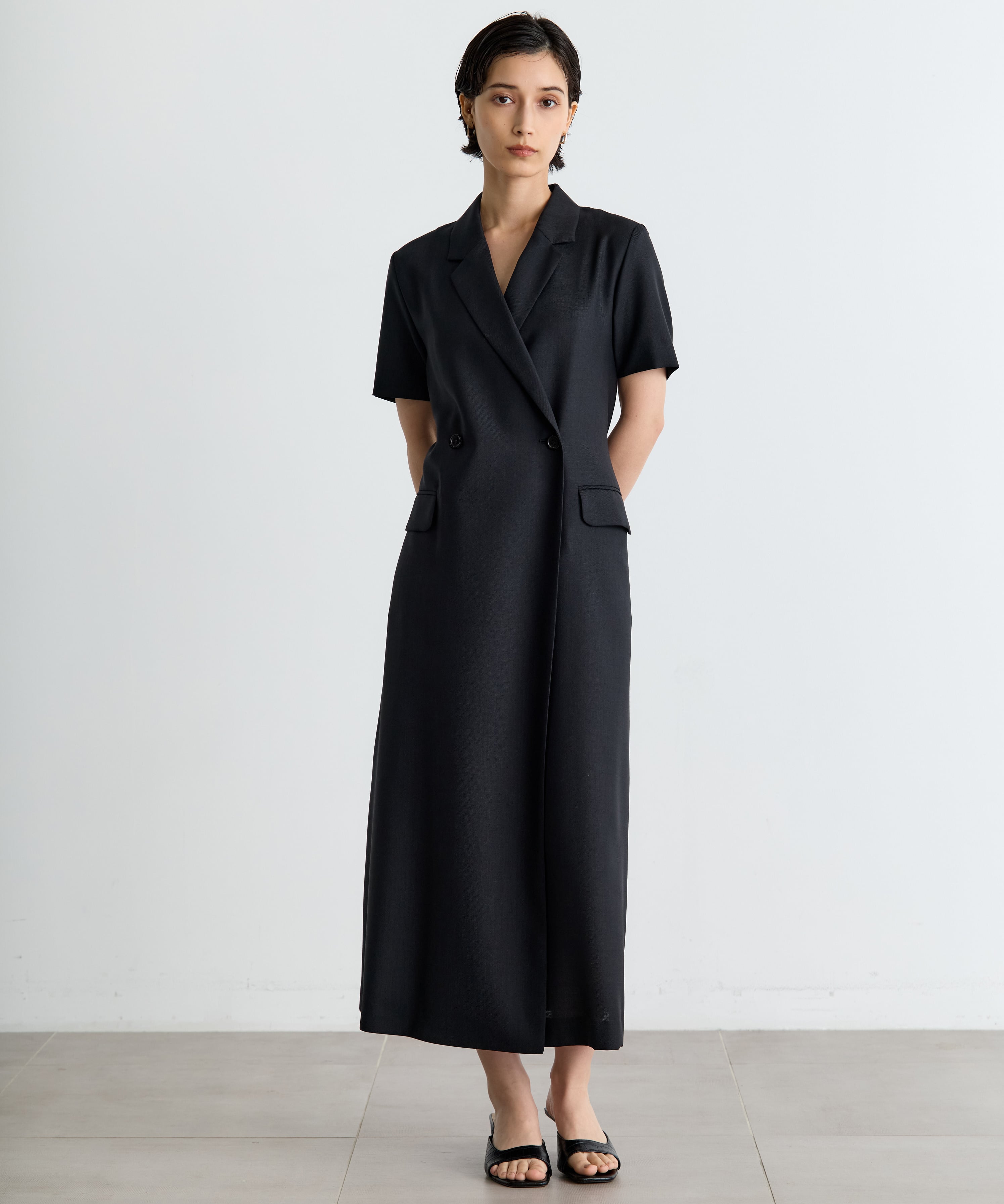 Drape Sleeve Dress THE TOKYO