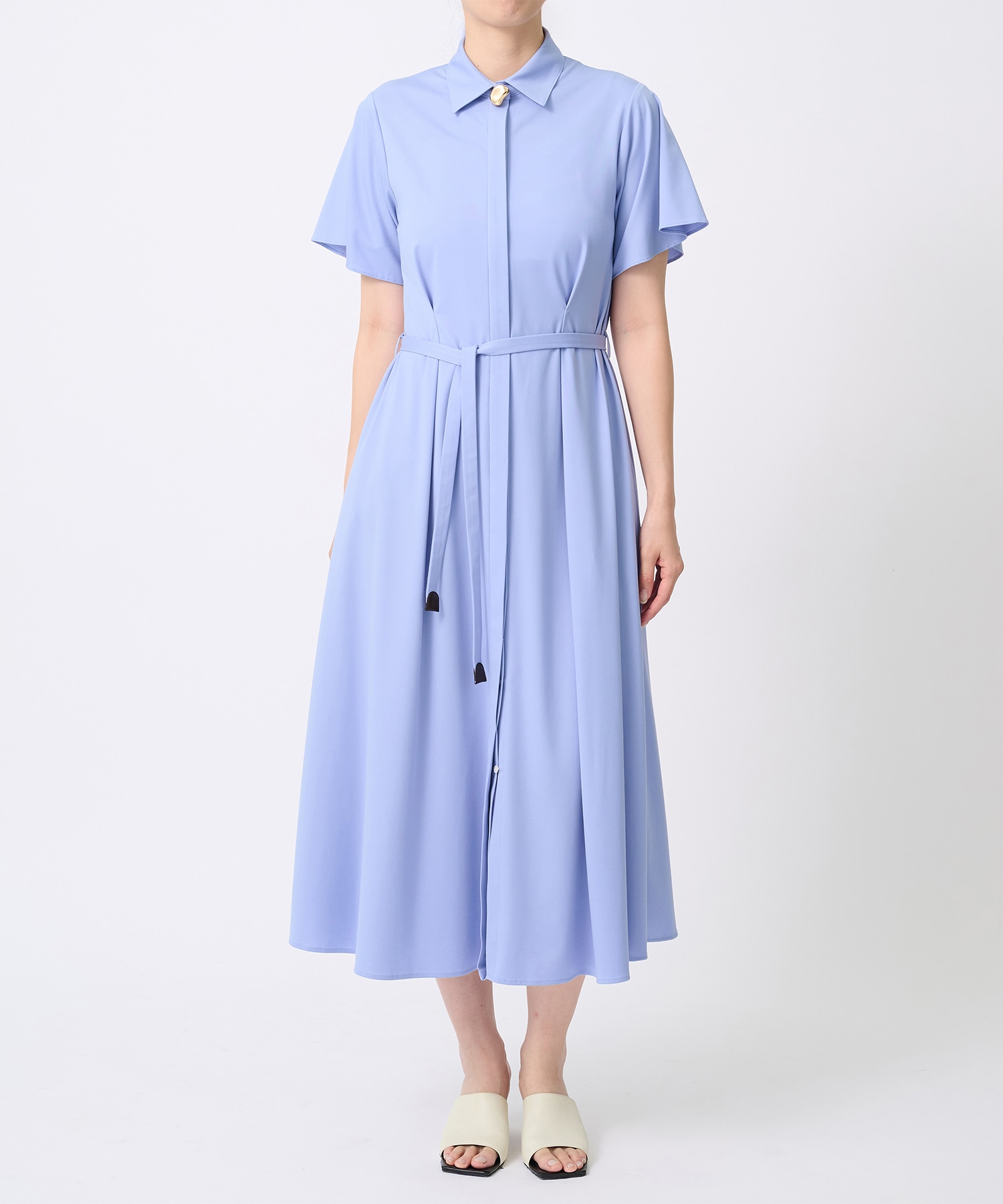 Drape Sleeve Dress THE TOKYO