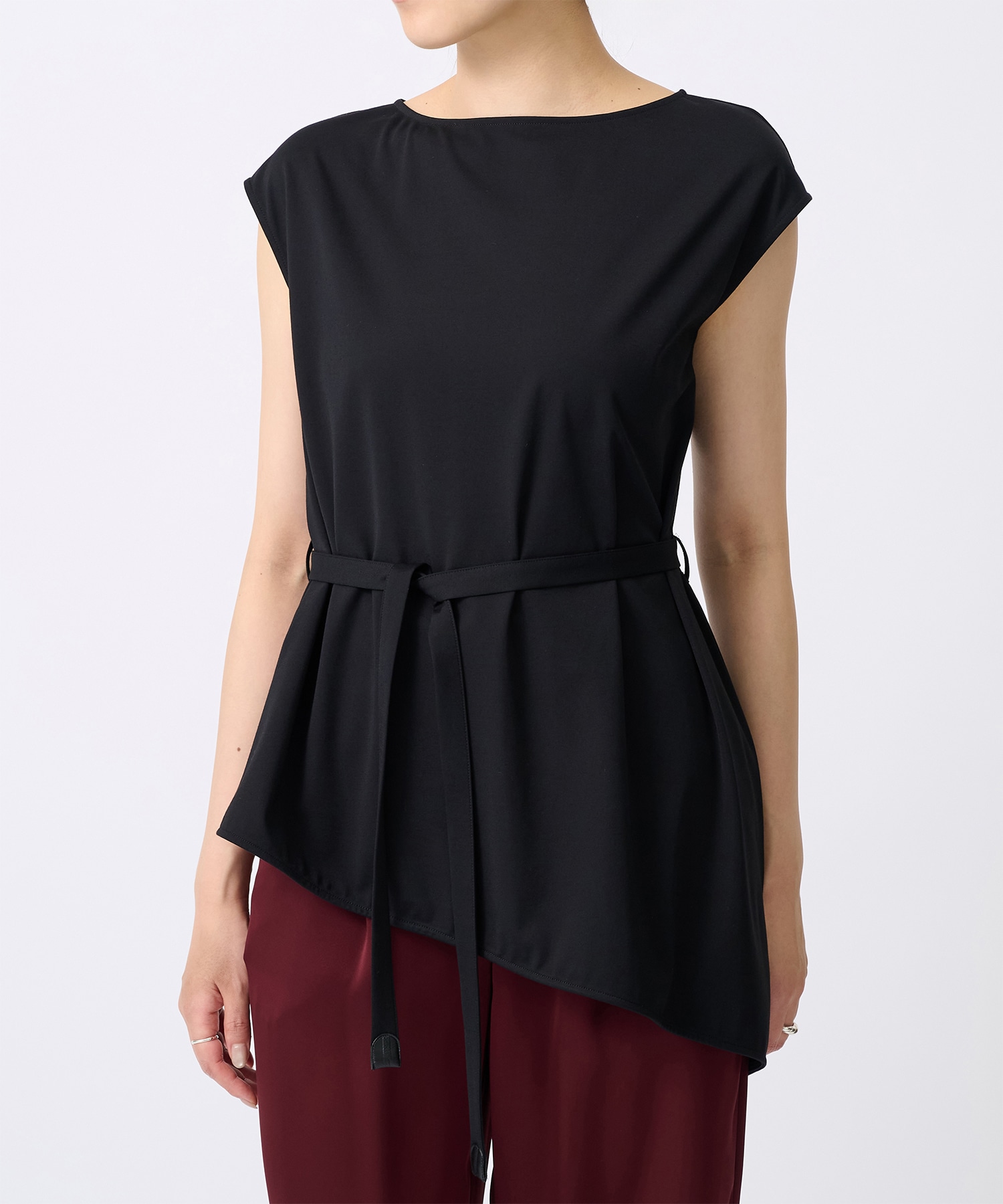 French Sleeve Asymmetry Tops THE TOKYO