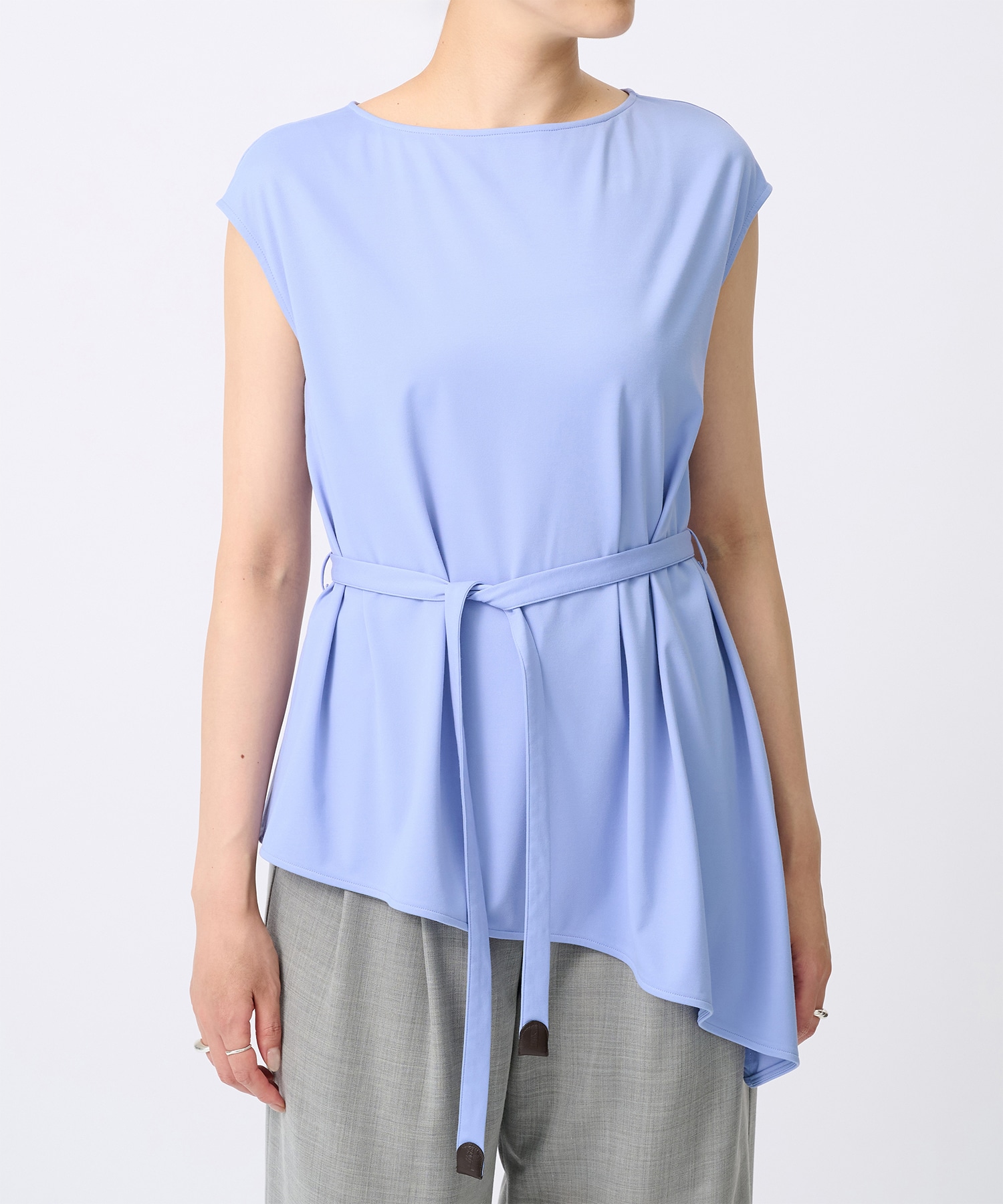 French Sleeve Asymmetry Tops THE TOKYO