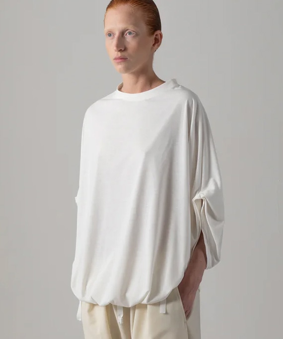 NARIAH TUCKED SLEEVE TOP COGTHEBIGSMOKE