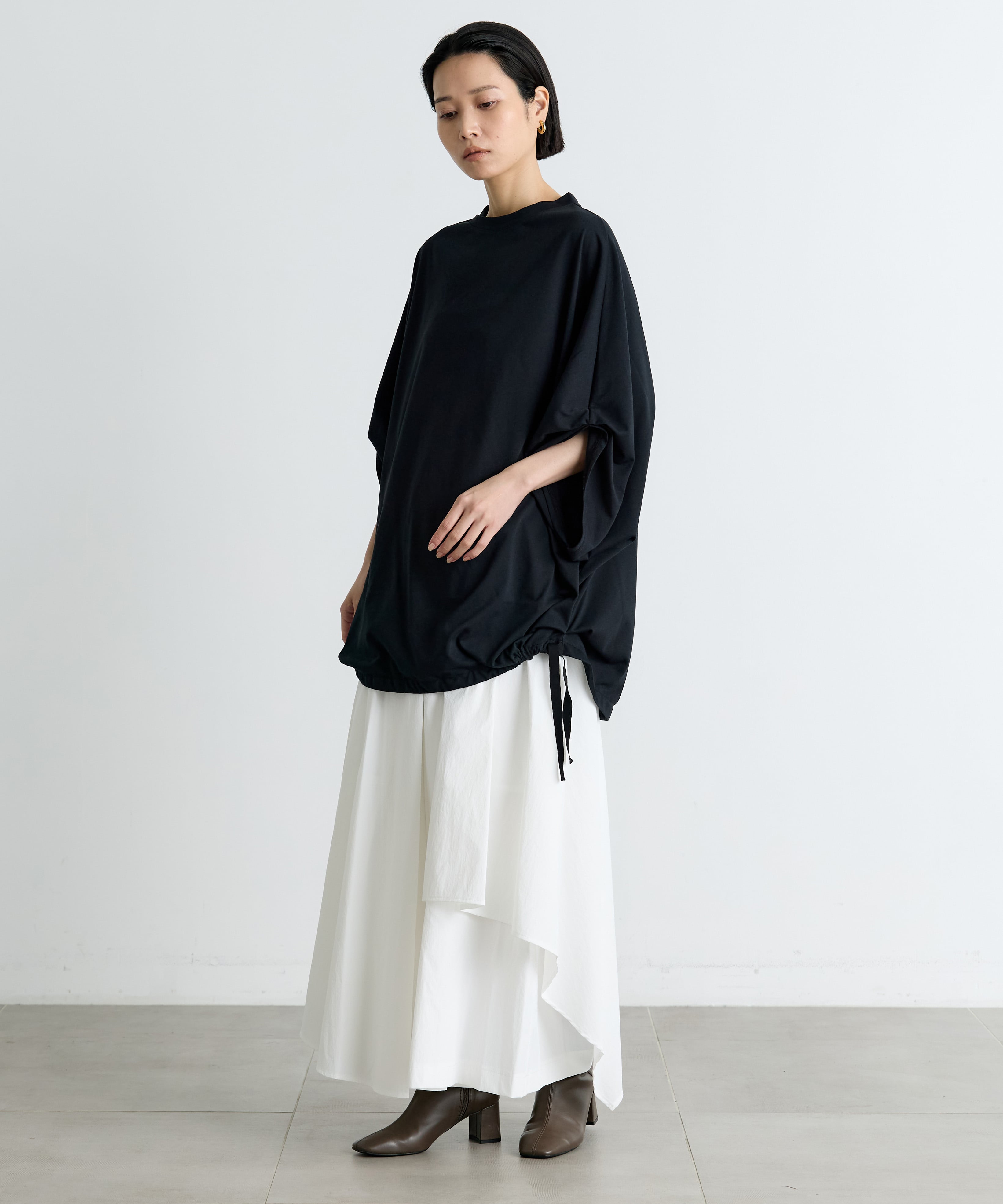 NARIAH TUCKED SLEEVE TOP COGTHEBIGSMOKE