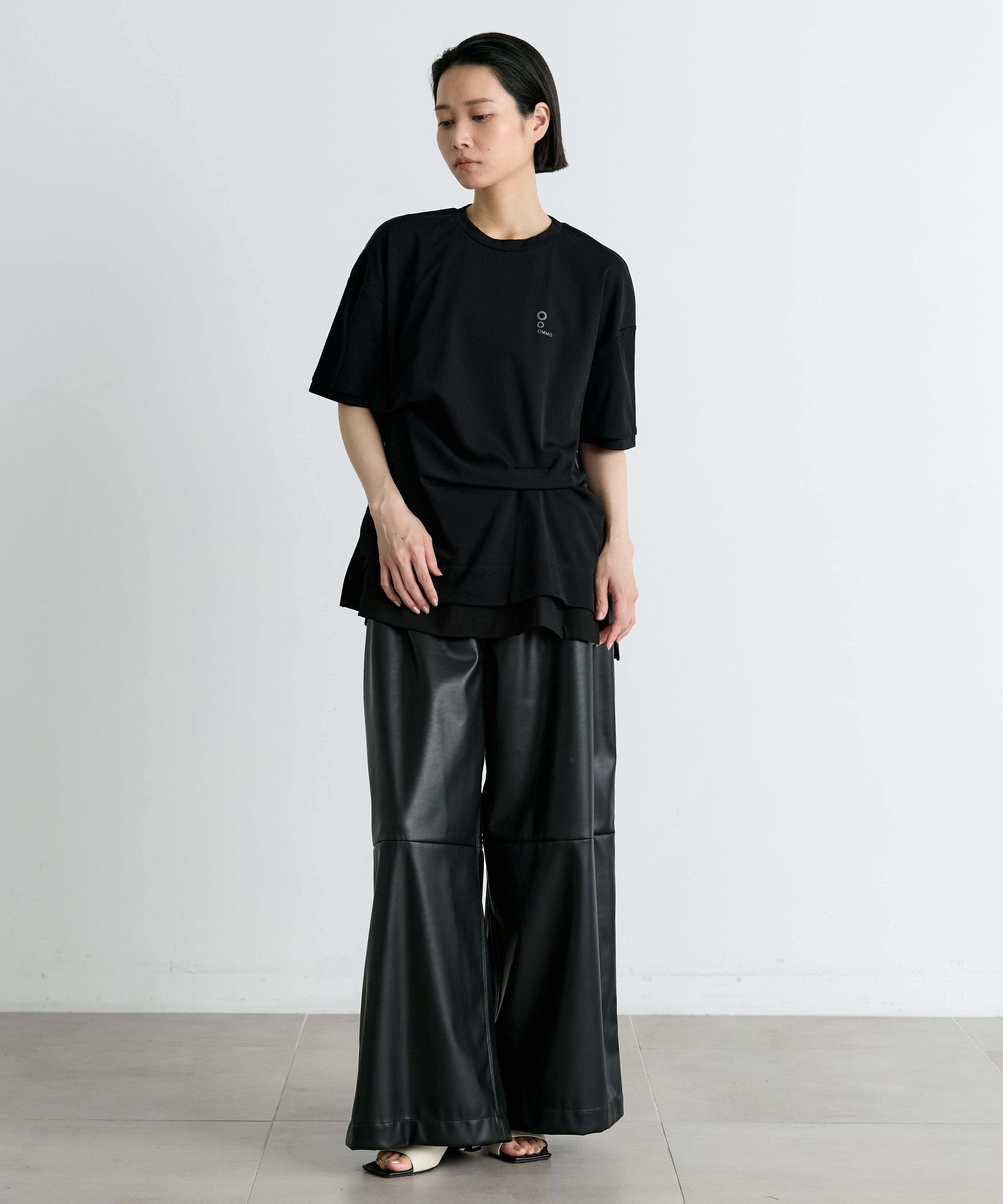 TULLE LAYERED T-SH OMMO