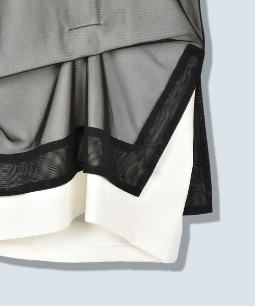 TULLE LAYERED T-SH OMMO
