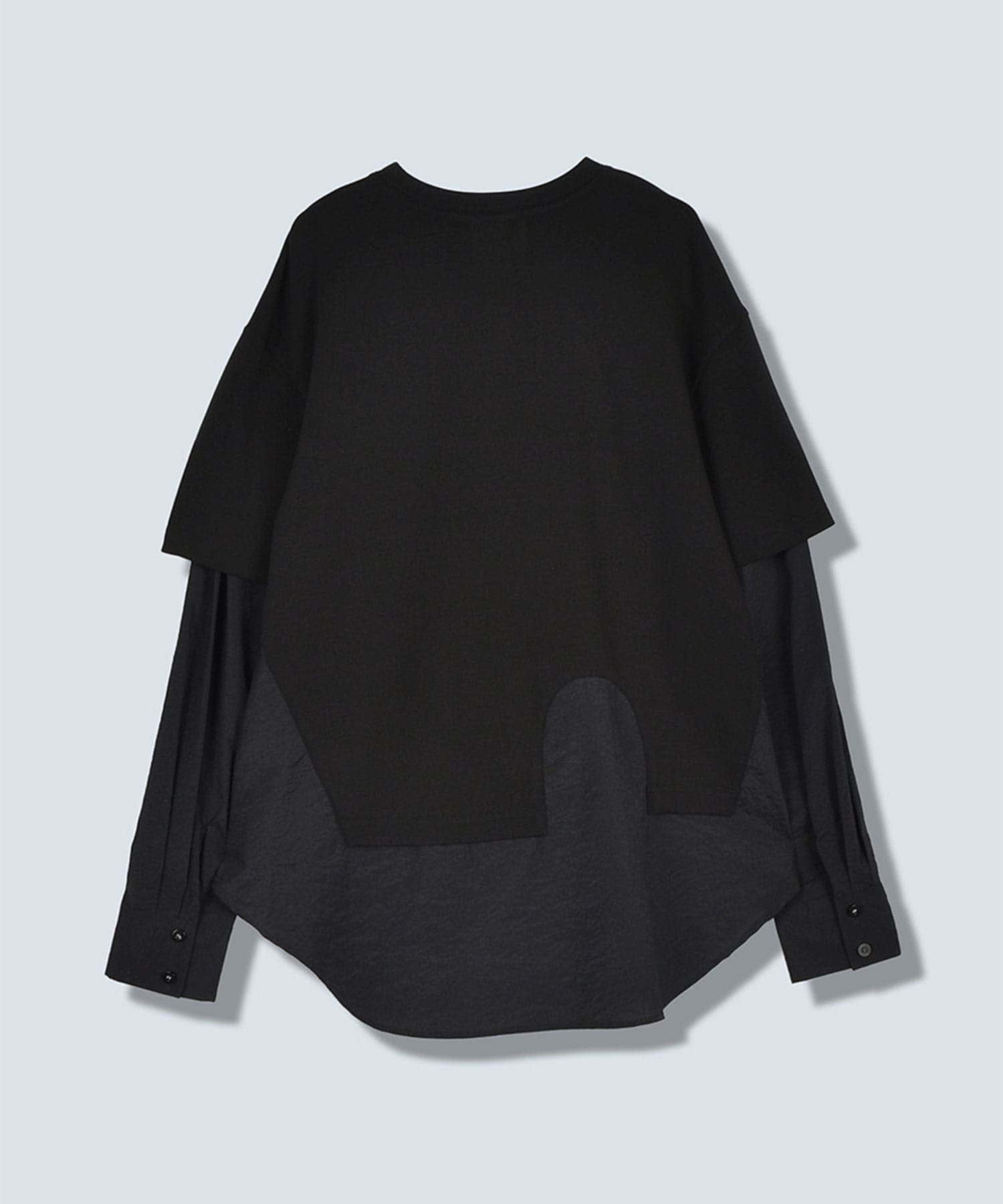 SHIRT LAYERED DOCKING TOP OMMO