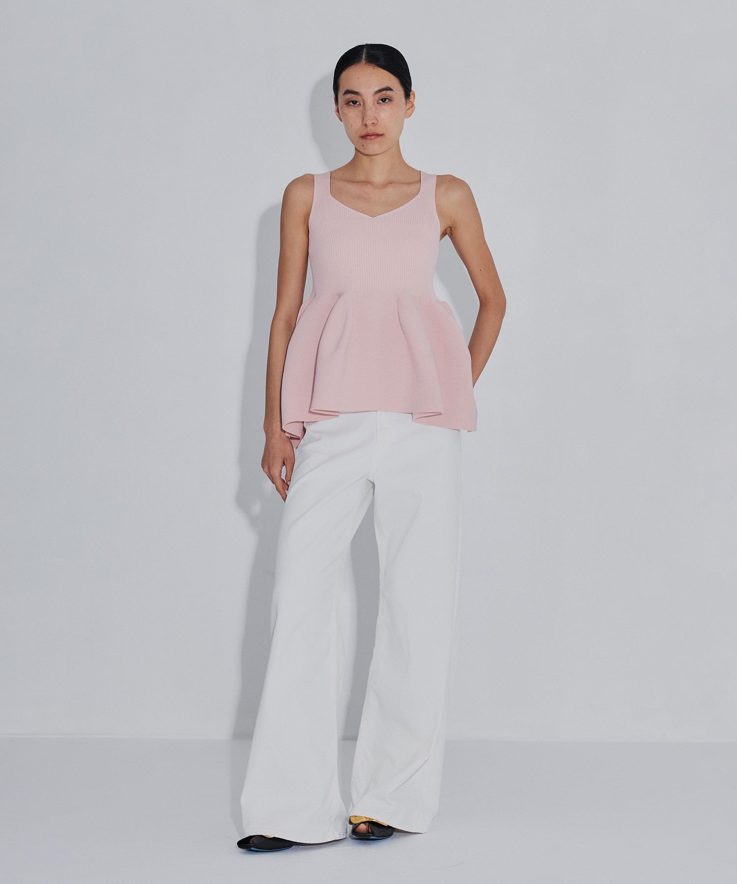 POTTERY GLITTER SLEEVELESS TOP CFCL