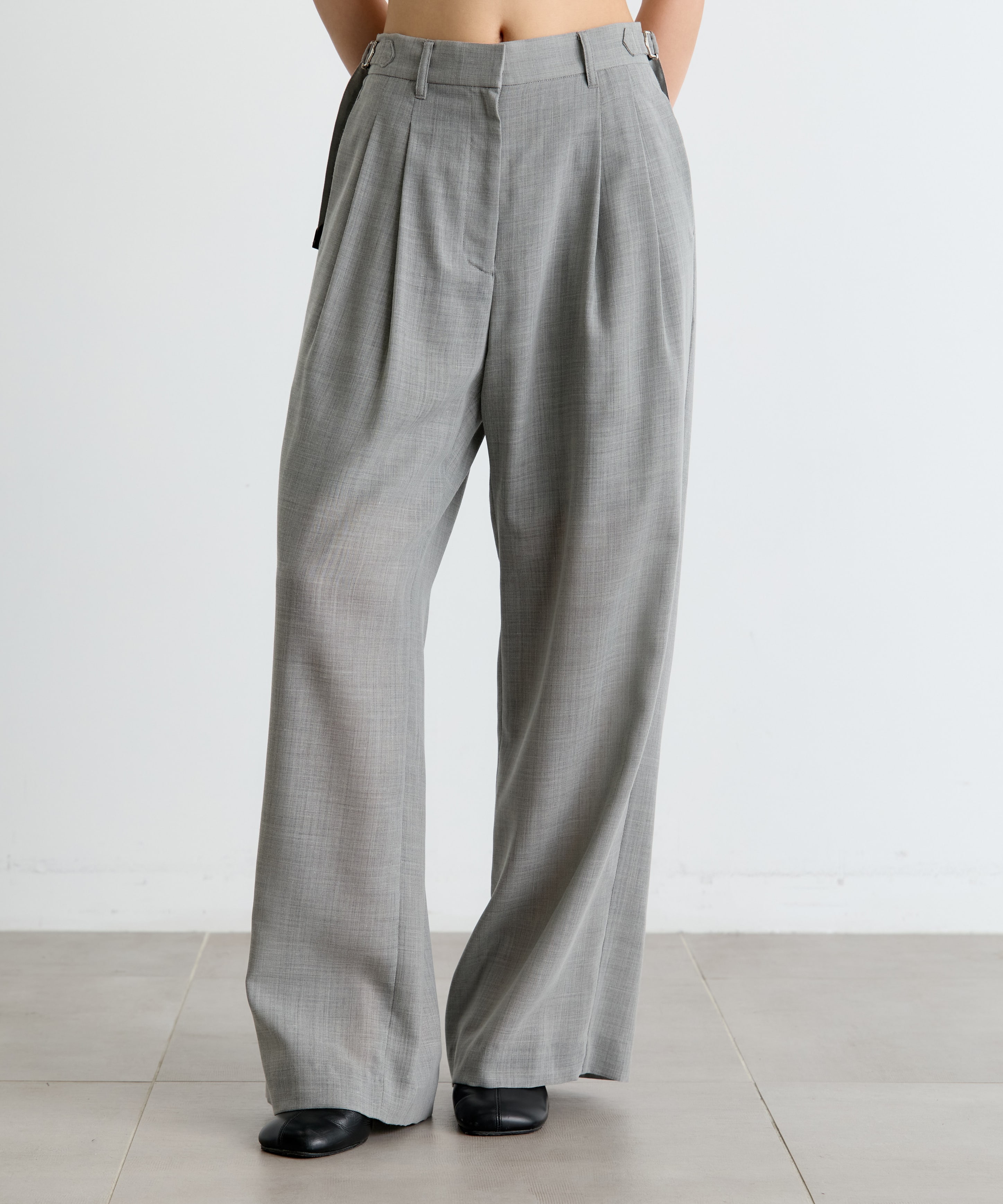 Waist Design Wide Pants THE TOKYO