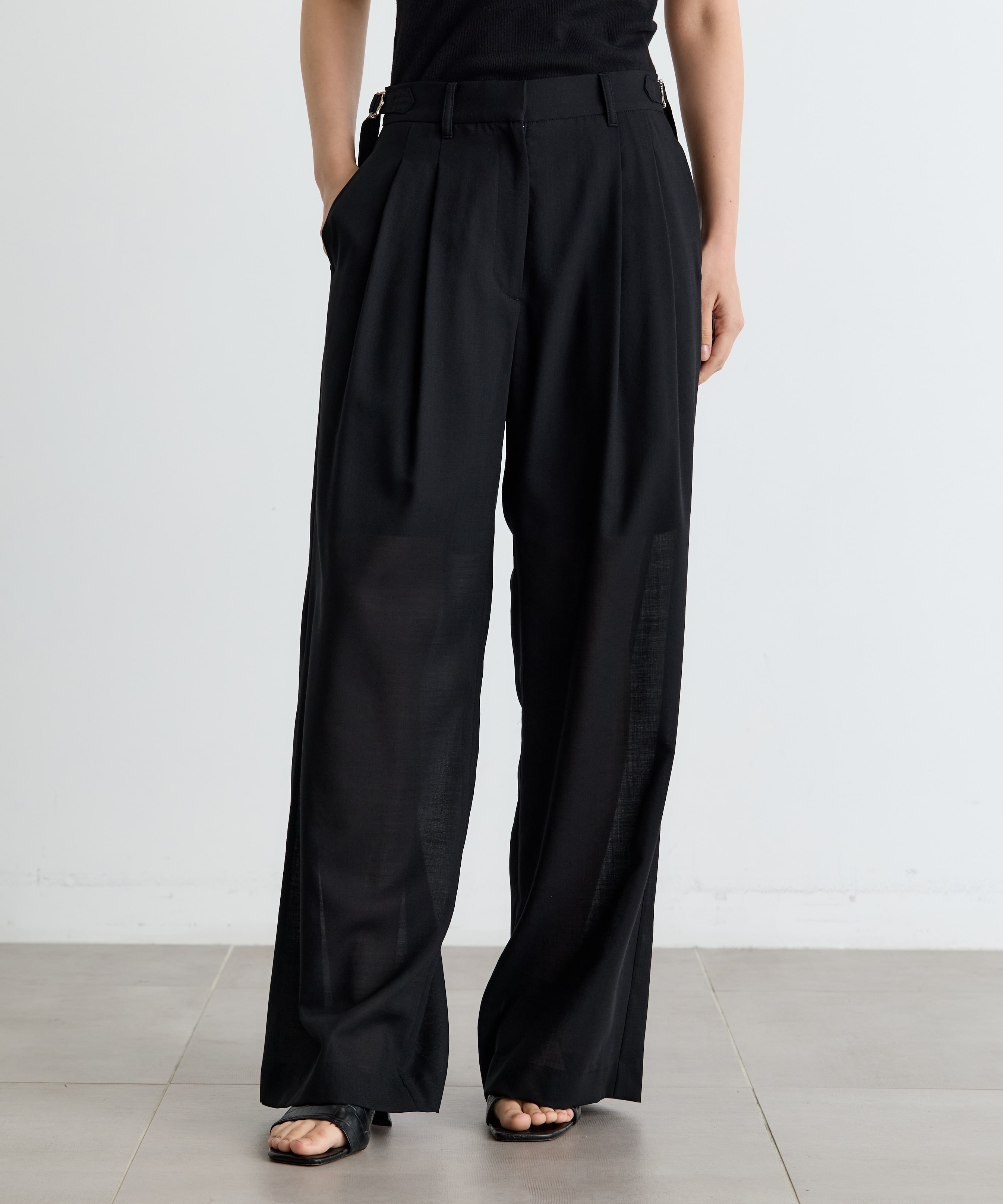 Waist Design Wide Pants THE TOKYO
