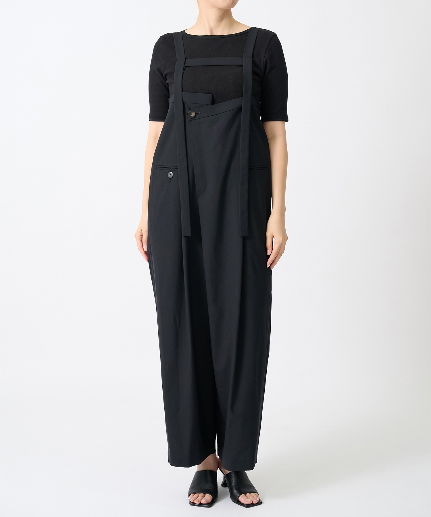 STRAP-TROUSERS ENFOLD