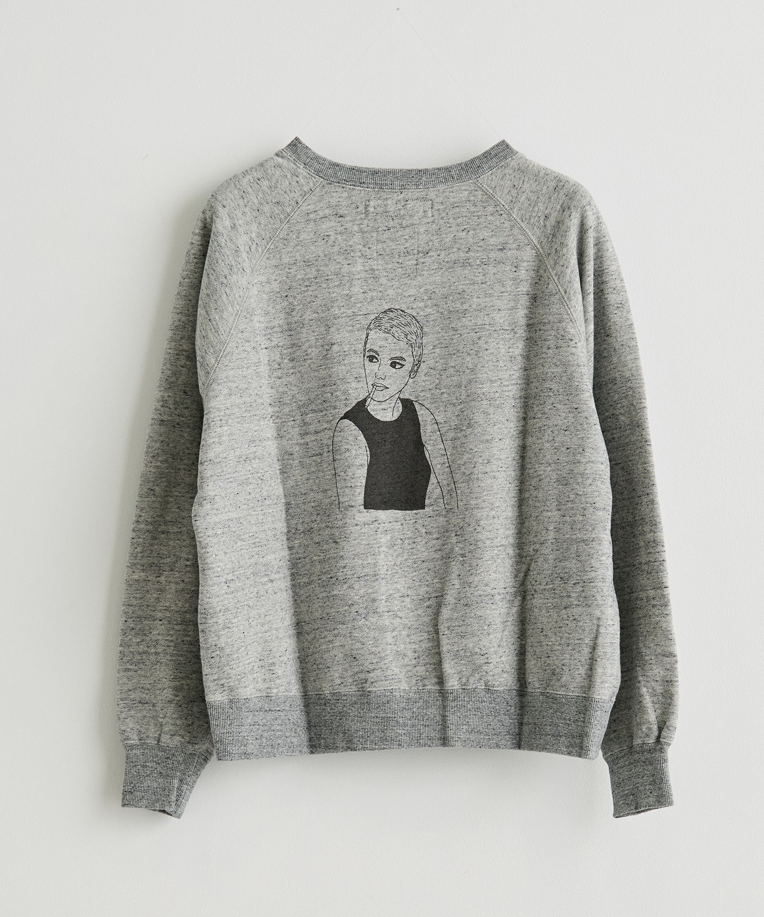 JEAN CREW NECK SWEAT MADISONBLUE