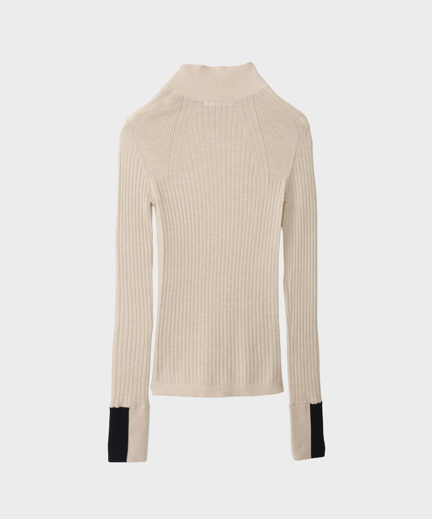 15.5 MICRON WOOL SOFT V-NECK KNIT CINOH