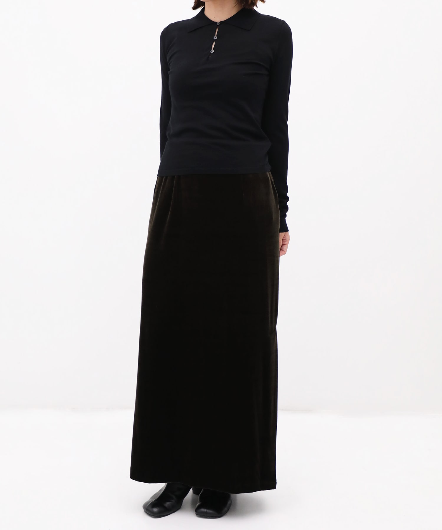 Extra Soft Wool Polo Knit CITY TOKYO