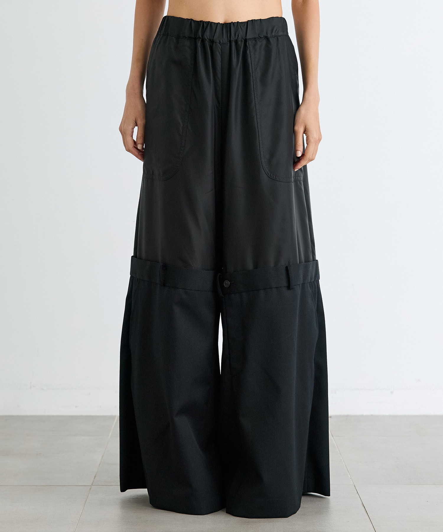 3R-P004-051 Pants noir kei ninomiya