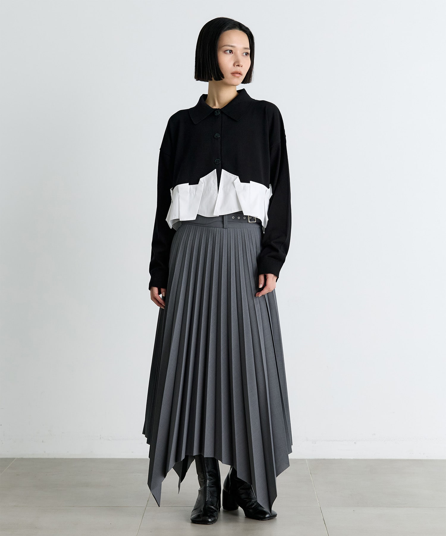 Eliza Pleats Skirt EZUMi