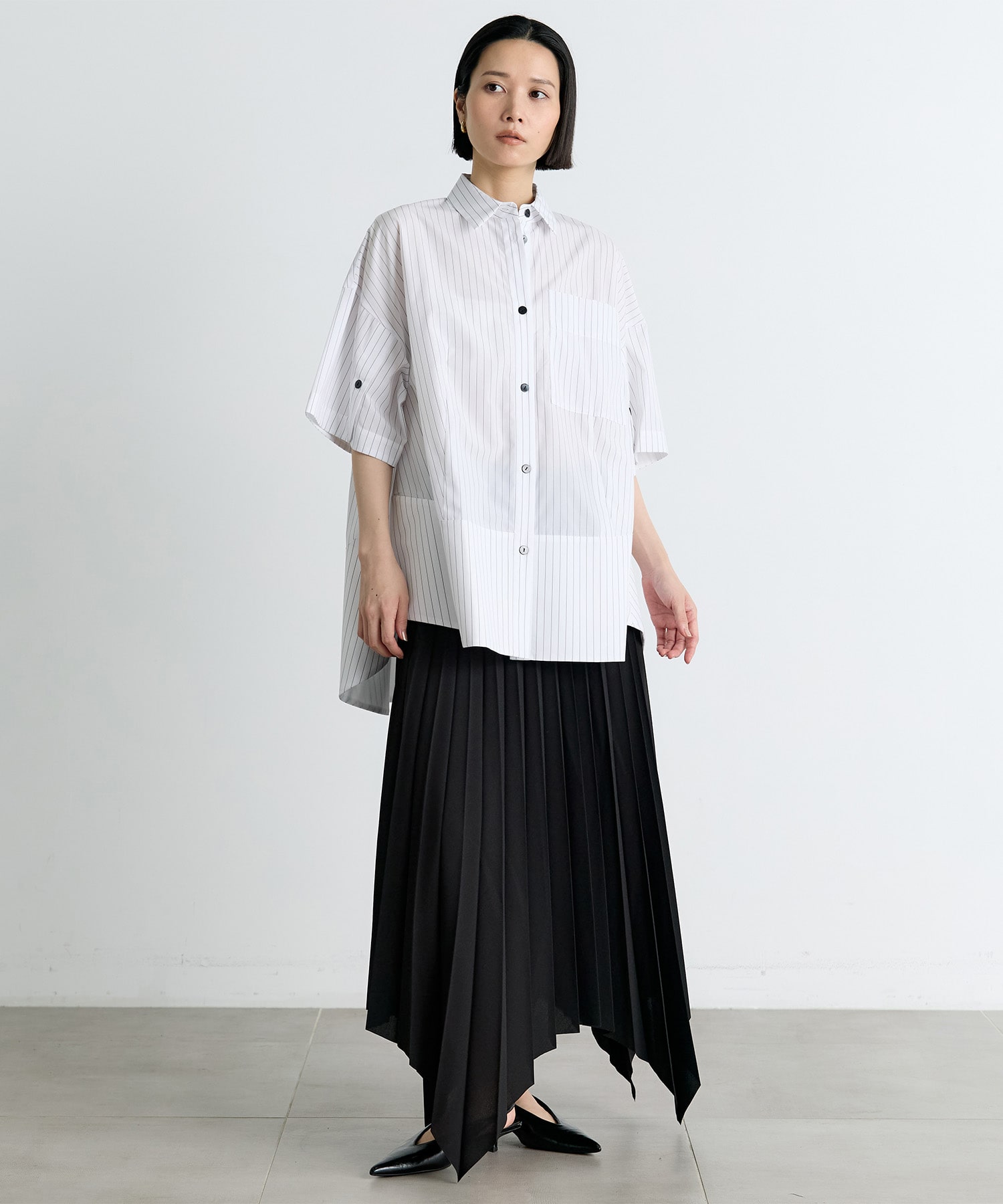 Eliza Pleats Skirt EZUMi