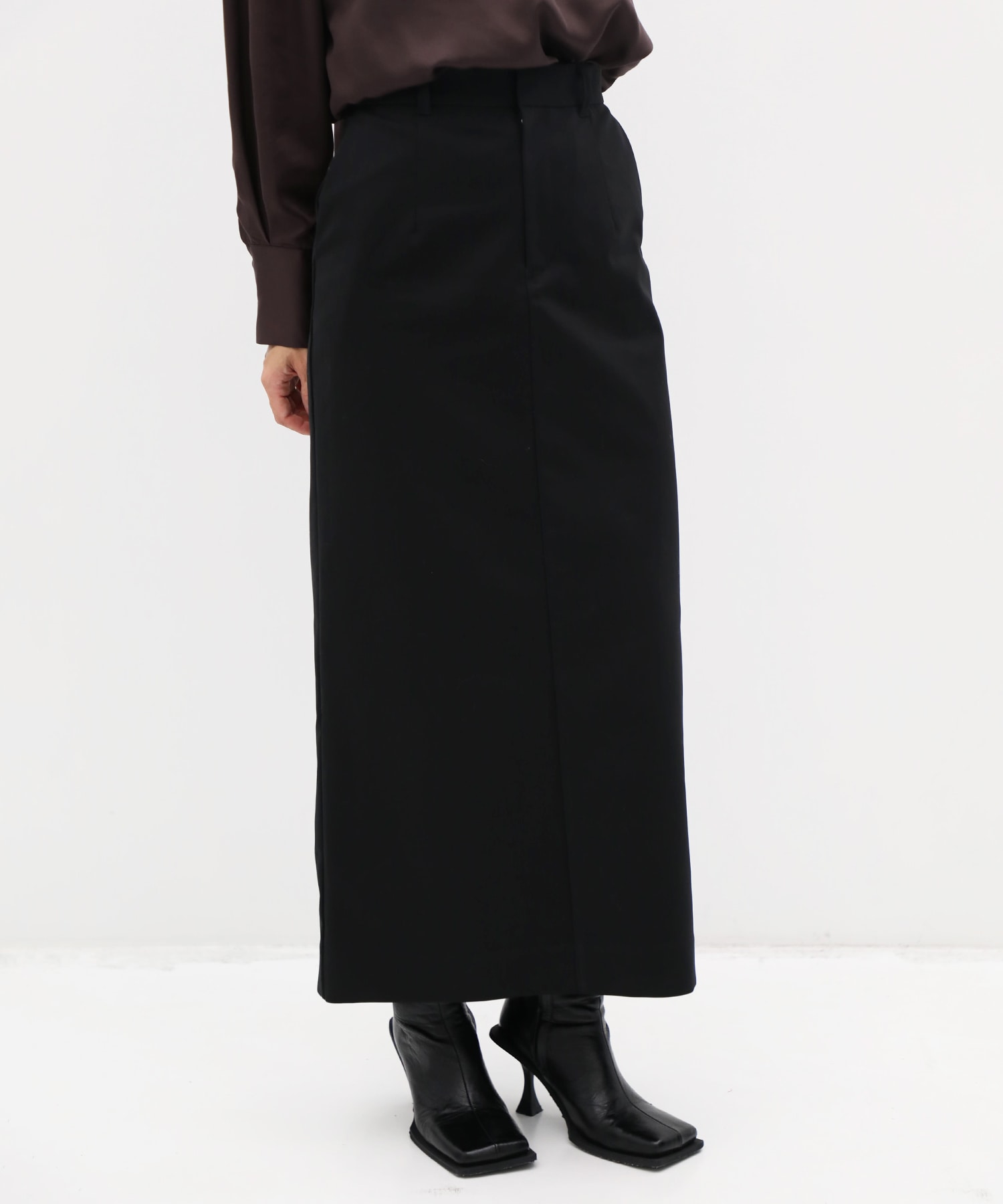 Double Cloth Pencil Skirt CITY TOKYO