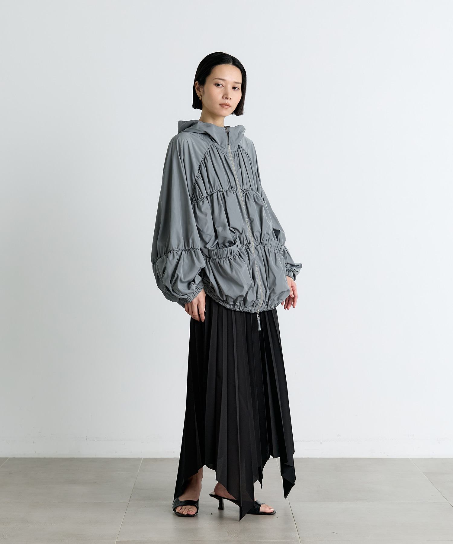 RAIN-CLOUD BLOUSON ENFOLD