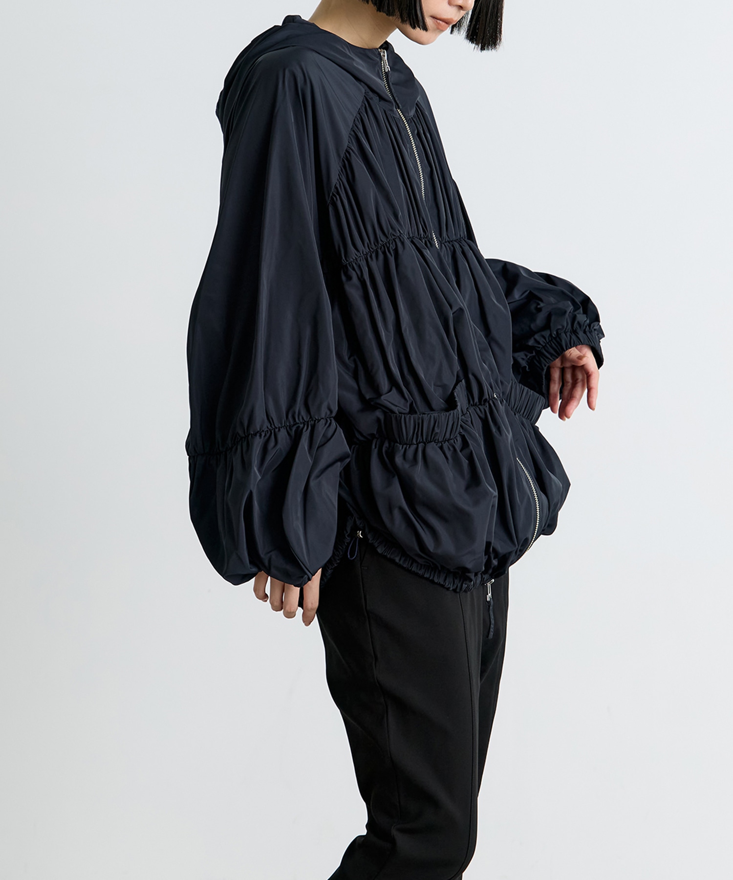 RAIN-CLOUD BLOUSON ENFOLD